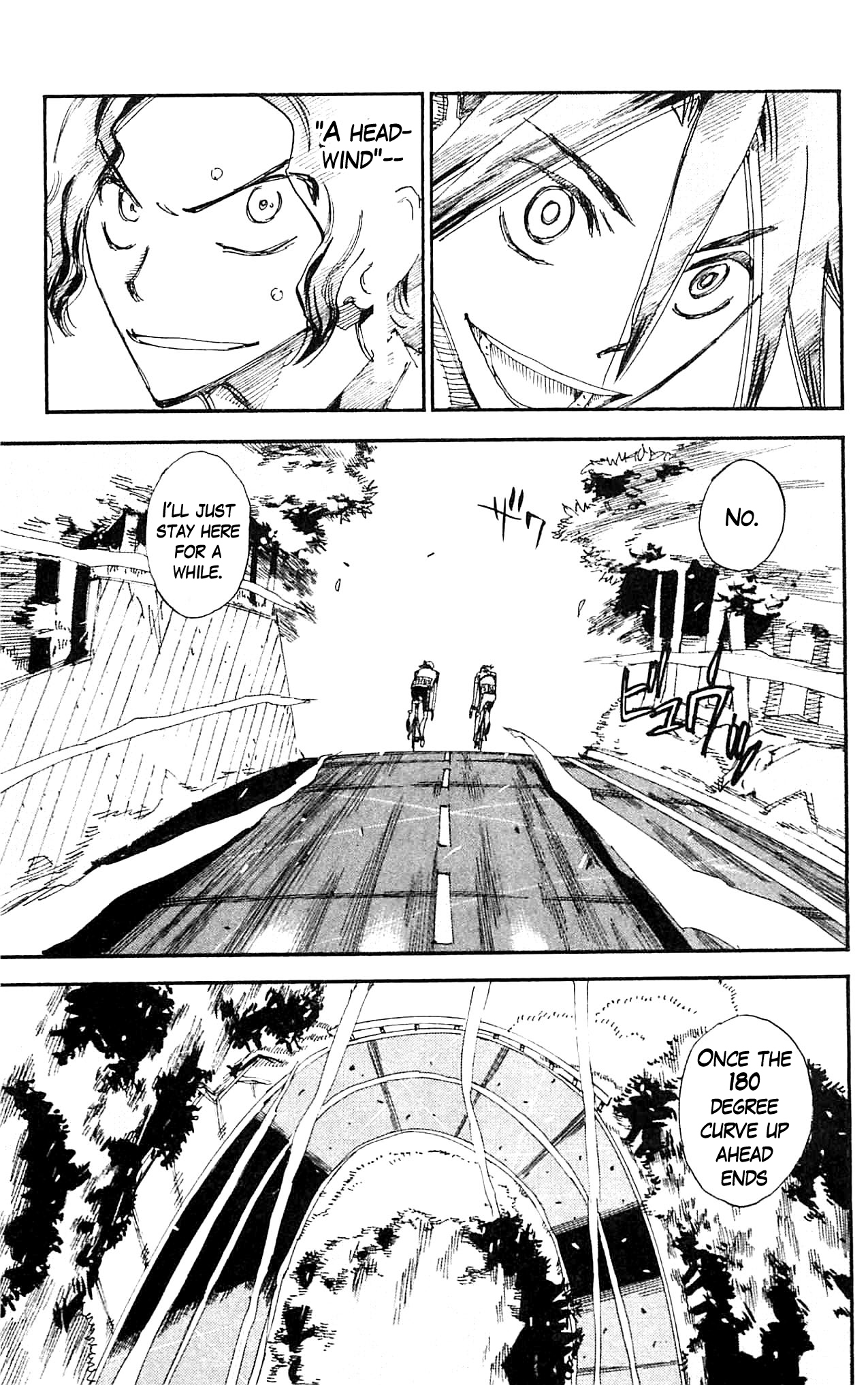 Yowamushi Pedal Chapter 324 page 11 - Chapter 324: Manami's "wings"