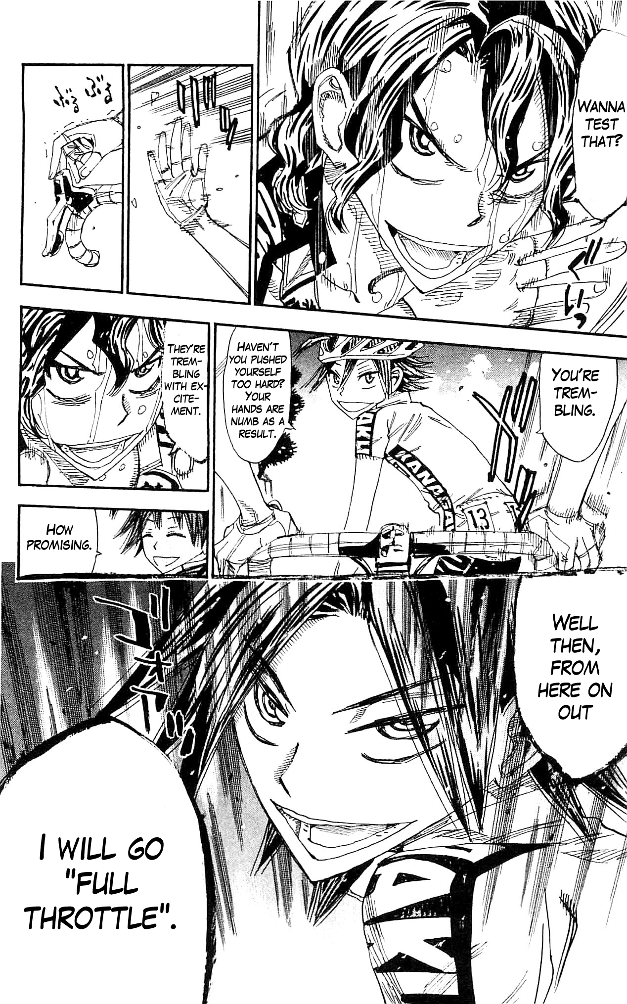 Yowamushi Pedal Chapter 324 page 26 - Chapter 324: Manami's "wings"