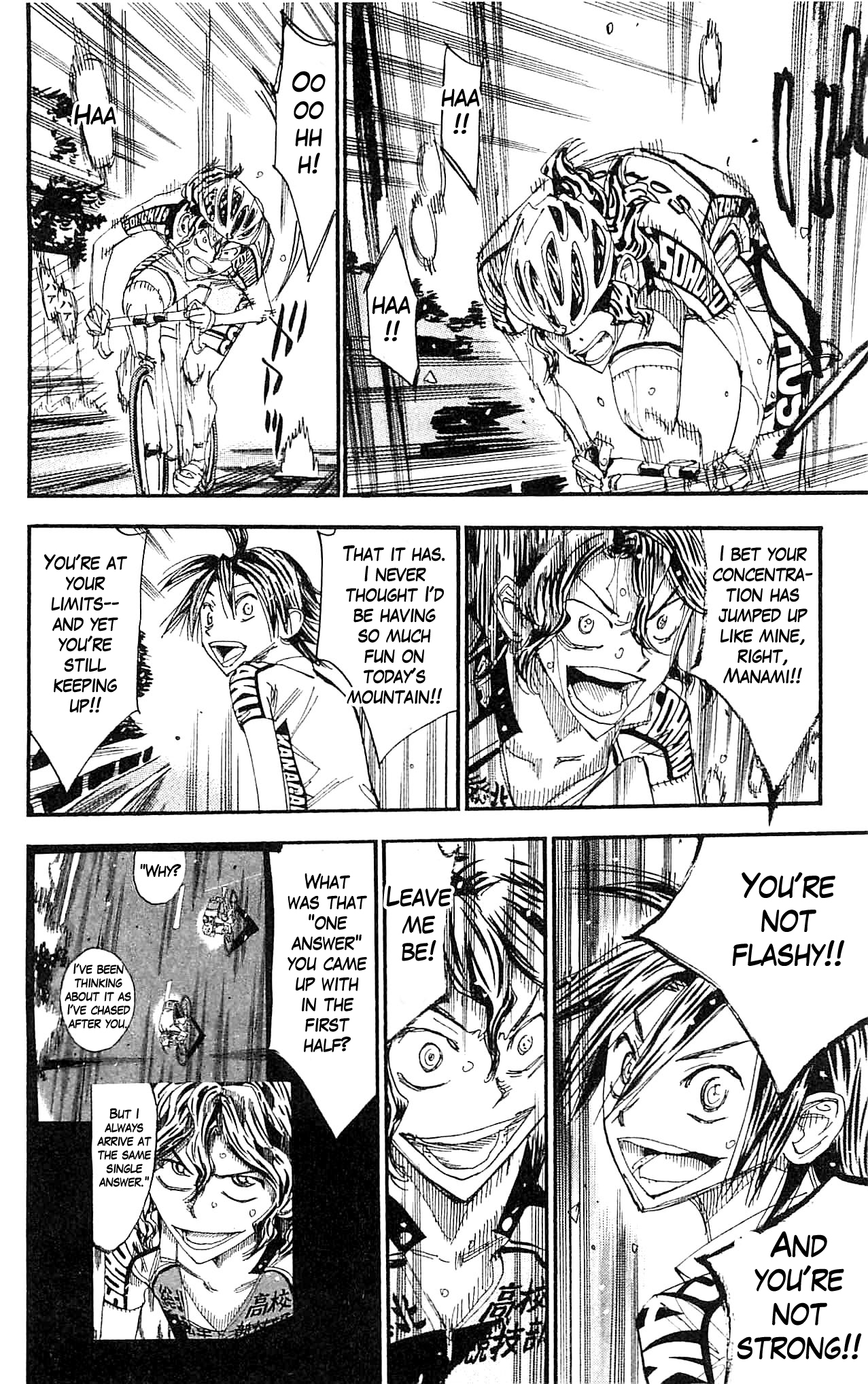 Yowamushi Pedal Chapter 325 page 16 - Chapter 325: Concentration!!