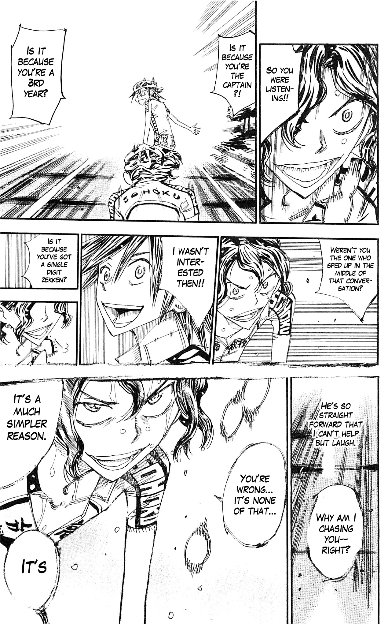 Yowamushi Pedal Chapter 325 page 17 - Chapter 325: Concentration!!