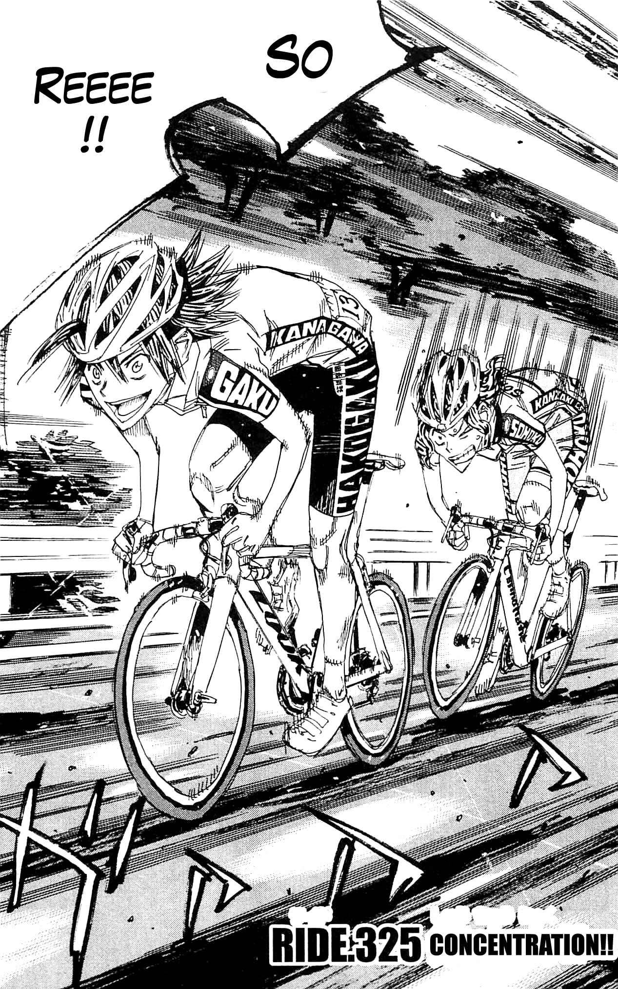 Yowamushi Pedal Chapter 325 page 3 - Chapter 325: Concentration!!
