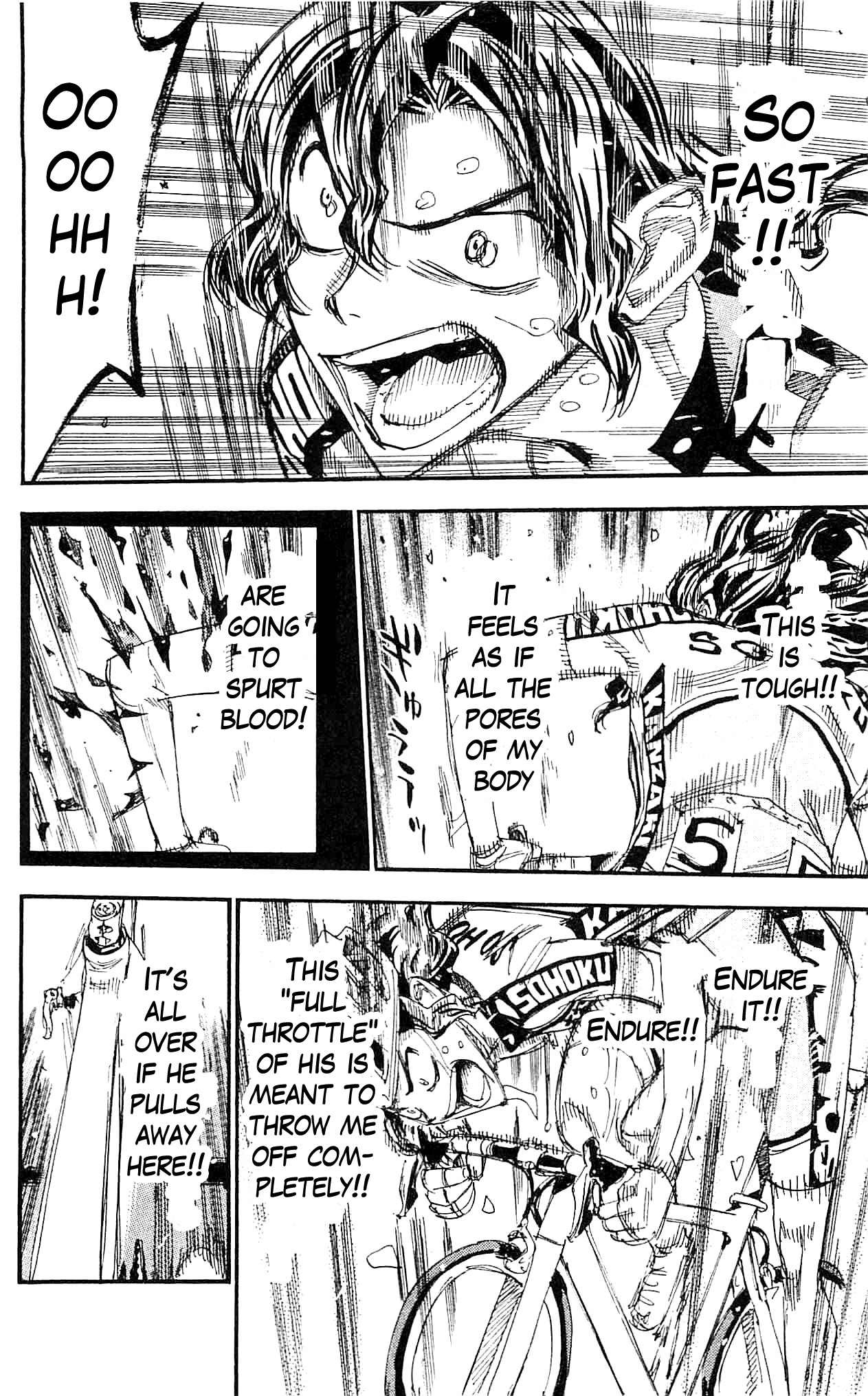 Yowamushi Pedal Chapter 325 page 4 - Chapter 325: Concentration!!