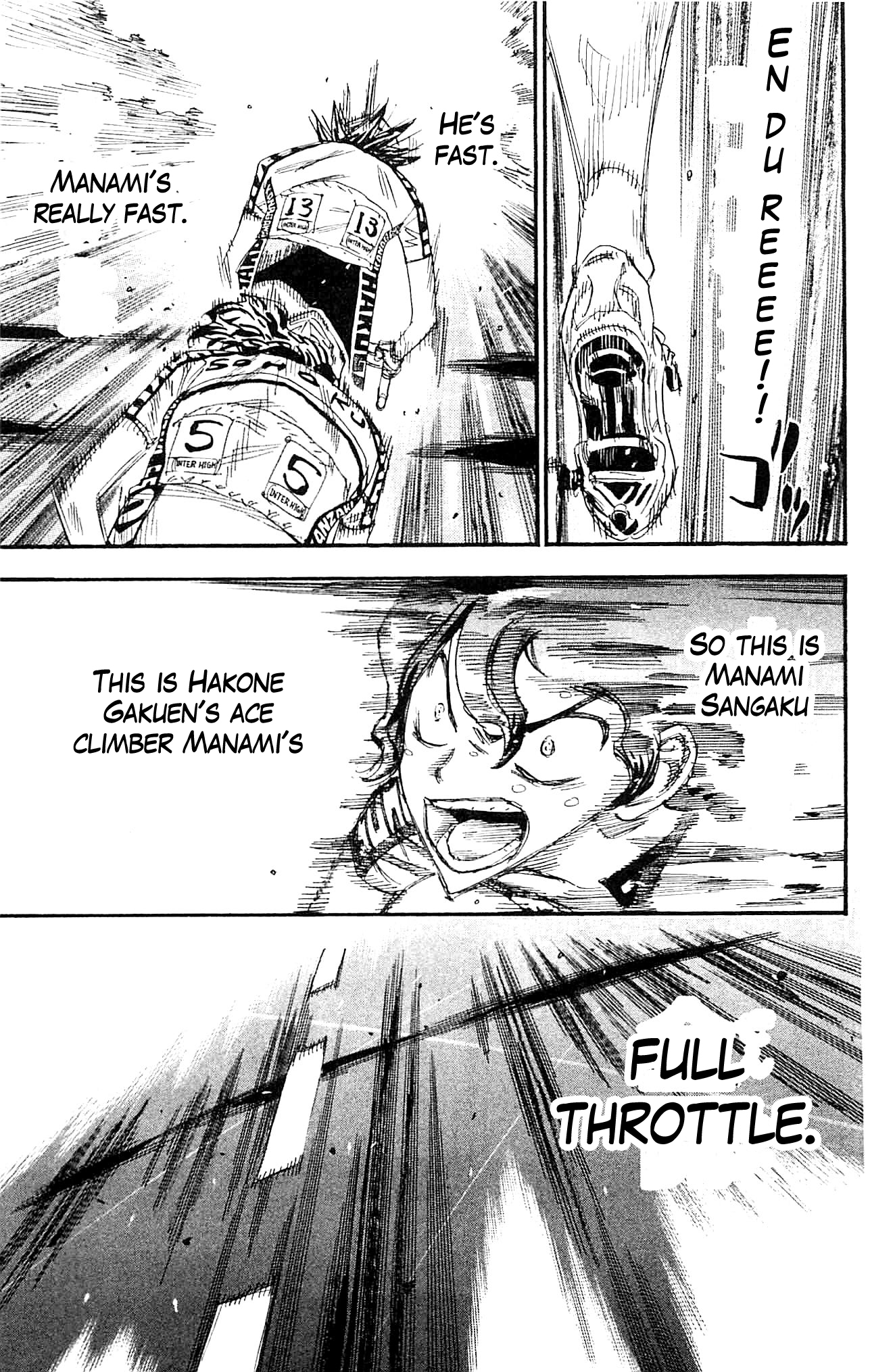 Yowamushi Pedal Chapter 325 page 5 - Chapter 325: Concentration!!