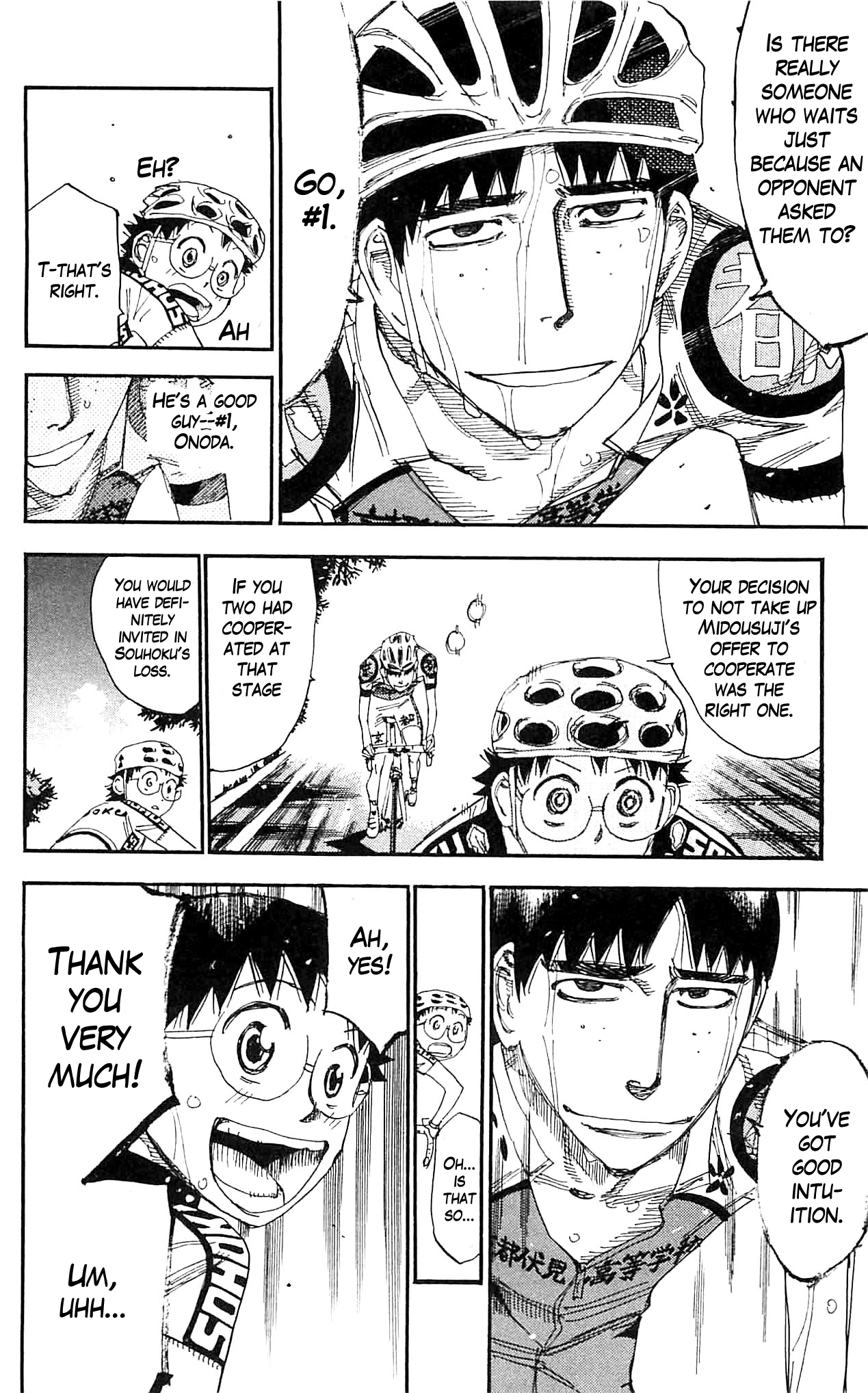Yowamushi Pedal Chapter 326 page 10 - Chapter 326: Sakamichi vs Kyoufushi's Yamaguchi