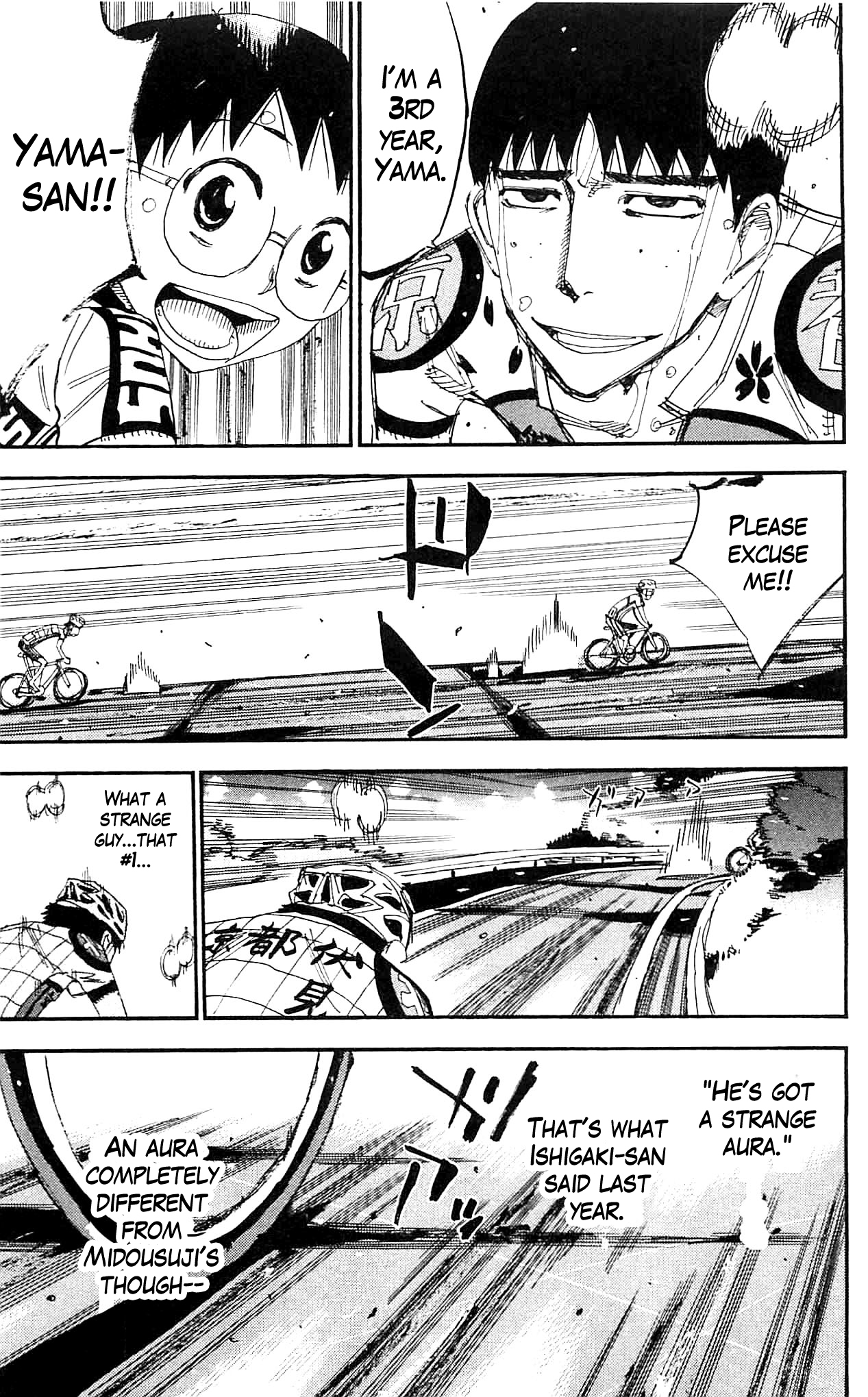 Yowamushi Pedal Chapter 326 page 11 - Chapter 326: Sakamichi vs Kyoufushi's Yamaguchi