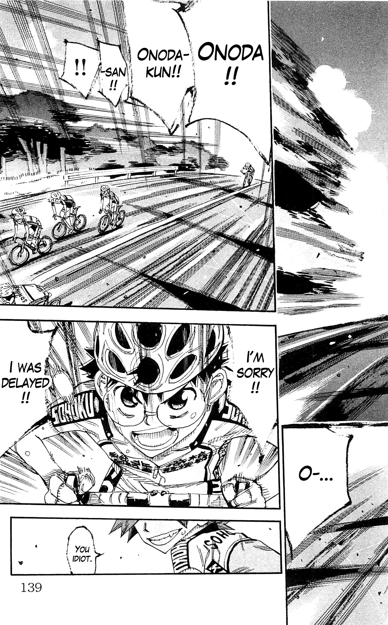 Yowamushi Pedal Chapter 326 page 13 - Chapter 326: Sakamichi vs Kyoufushi's Yamaguchi
