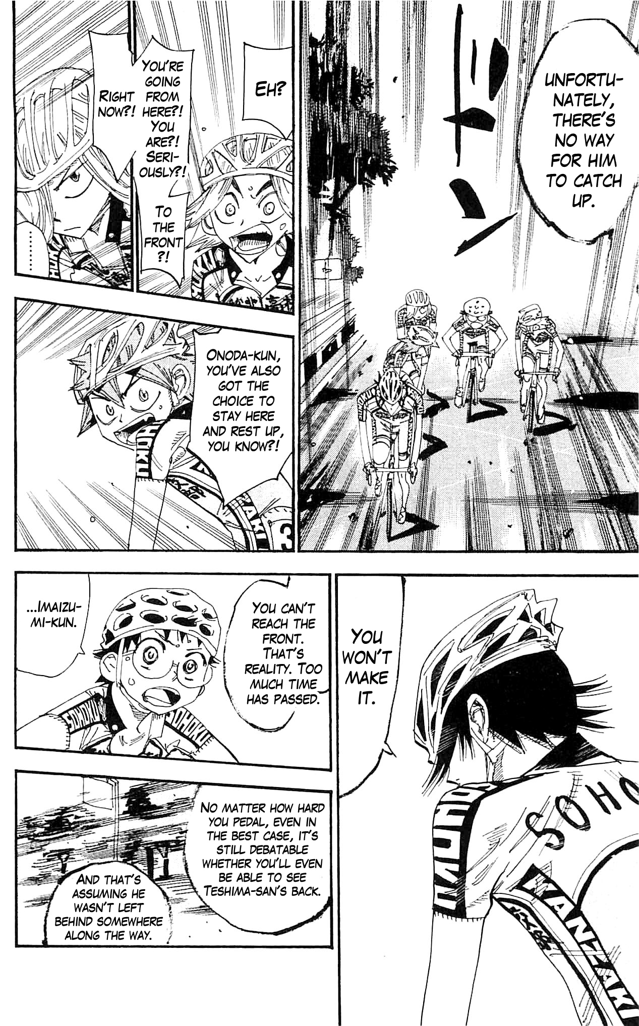 Yowamushi Pedal Chapter 326 page 16 - Chapter 326: Sakamichi vs Kyoufushi's Yamaguchi