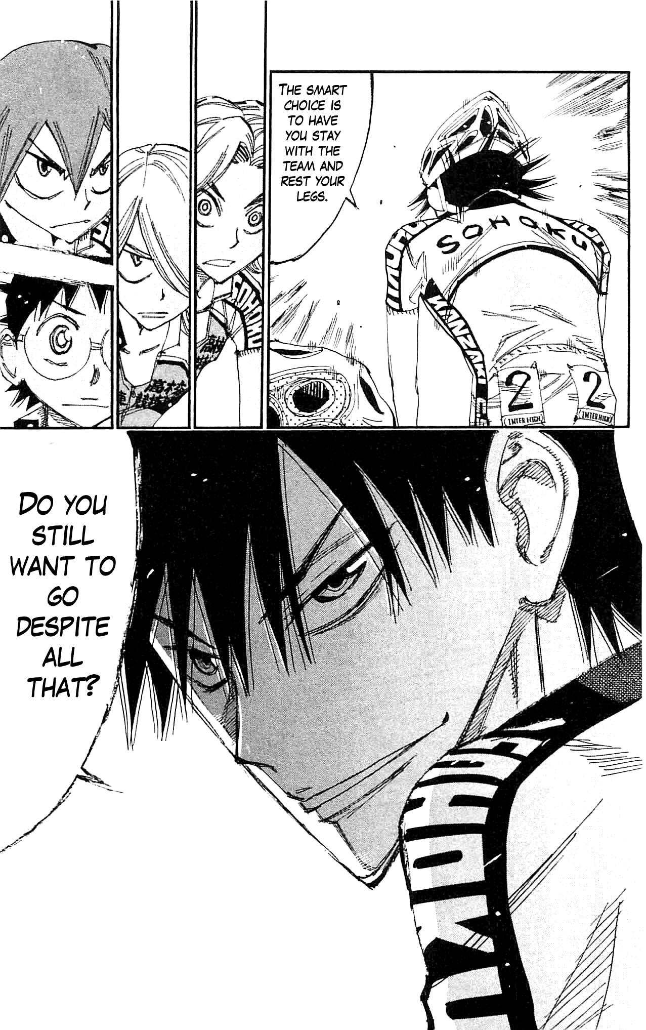 Yowamushi Pedal Chapter 326 page 17 - Chapter 326: Sakamichi vs Kyoufushi's Yamaguchi