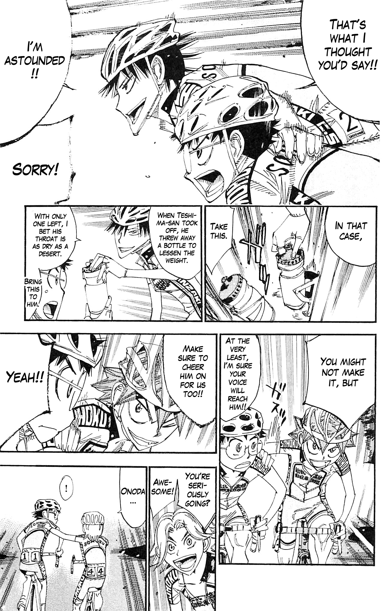Yowamushi Pedal Chapter 326 page 19 - Chapter 326: Sakamichi vs Kyoufushi's Yamaguchi