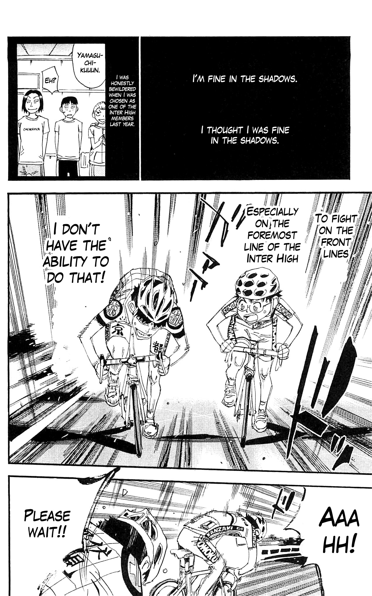 Yowamushi Pedal Chapter 326 page 8 - Chapter 326: Sakamichi vs Kyoufushi's Yamaguchi