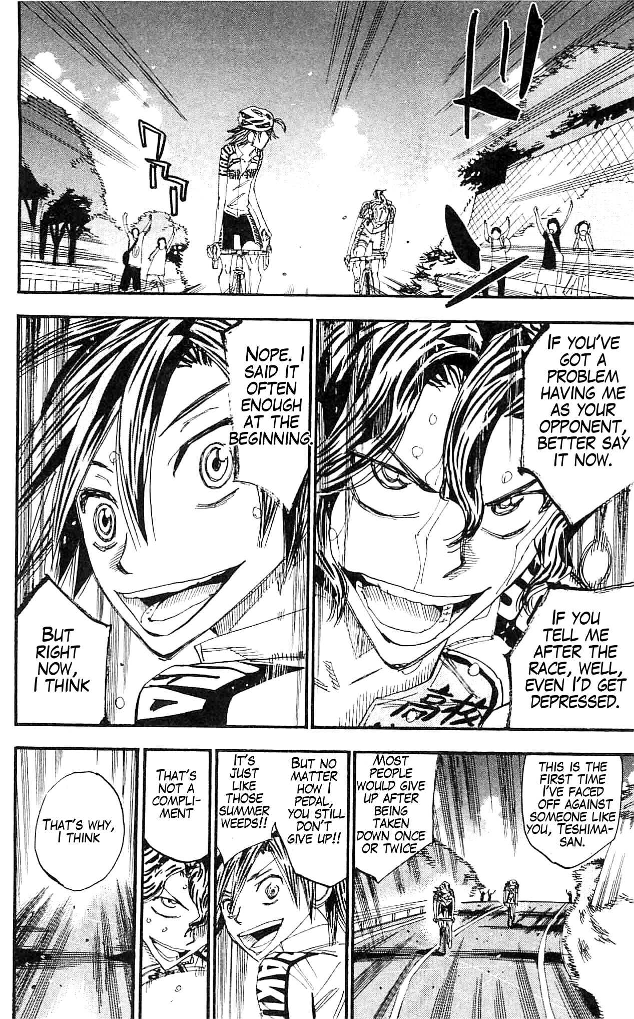 Yowamushi Pedal Chapter 327 page 10 - Chapter 327: A Weed's Riding
