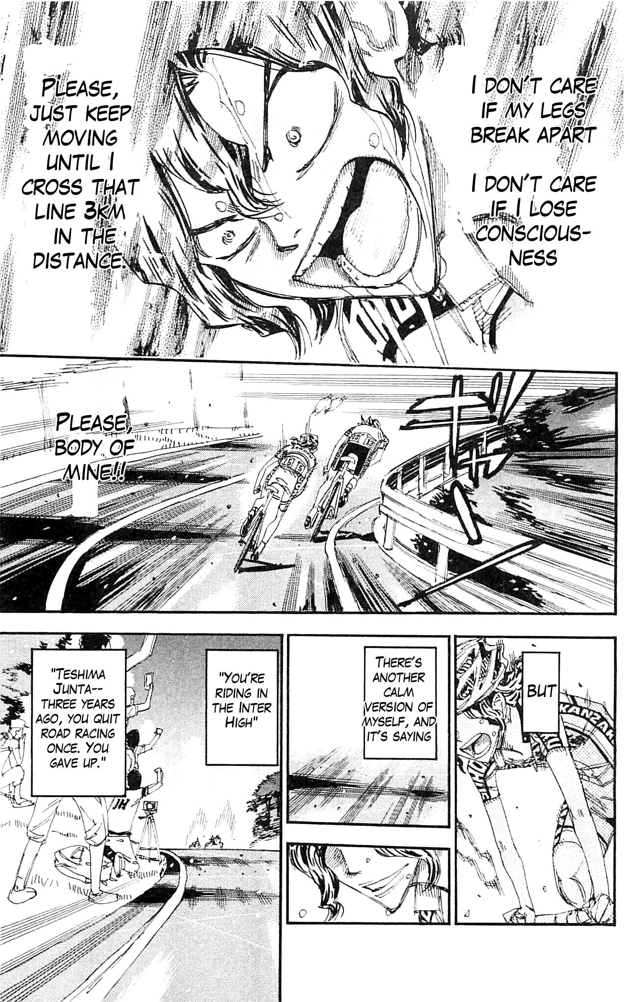 Yowamushi Pedal Chapter 327 page 14 - Chapter 327: A Weed's Riding