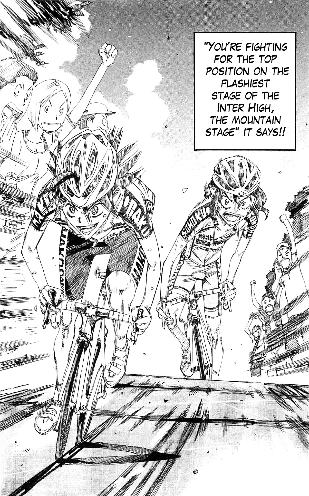 Yowamushi Pedal Chapter 327 page 15 - Chapter 327: A Weed's Riding