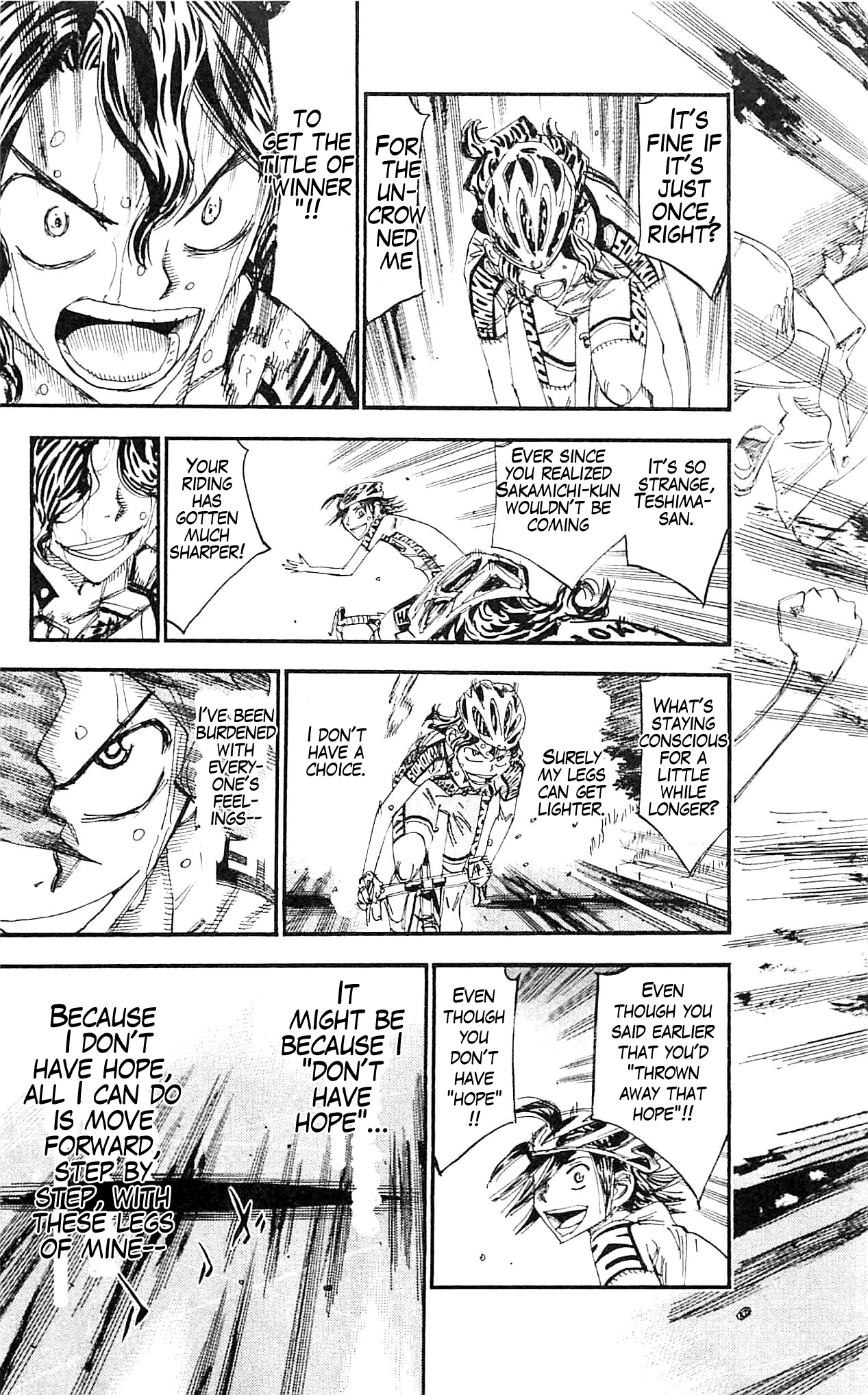 Yowamushi Pedal Chapter 327 page 16 - Chapter 327: A Weed's Riding