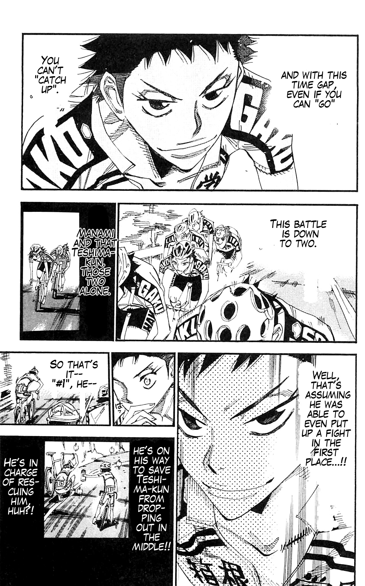 Yowamushi Pedal Chapter 327 page 3 - Chapter 327: A Weed's Riding