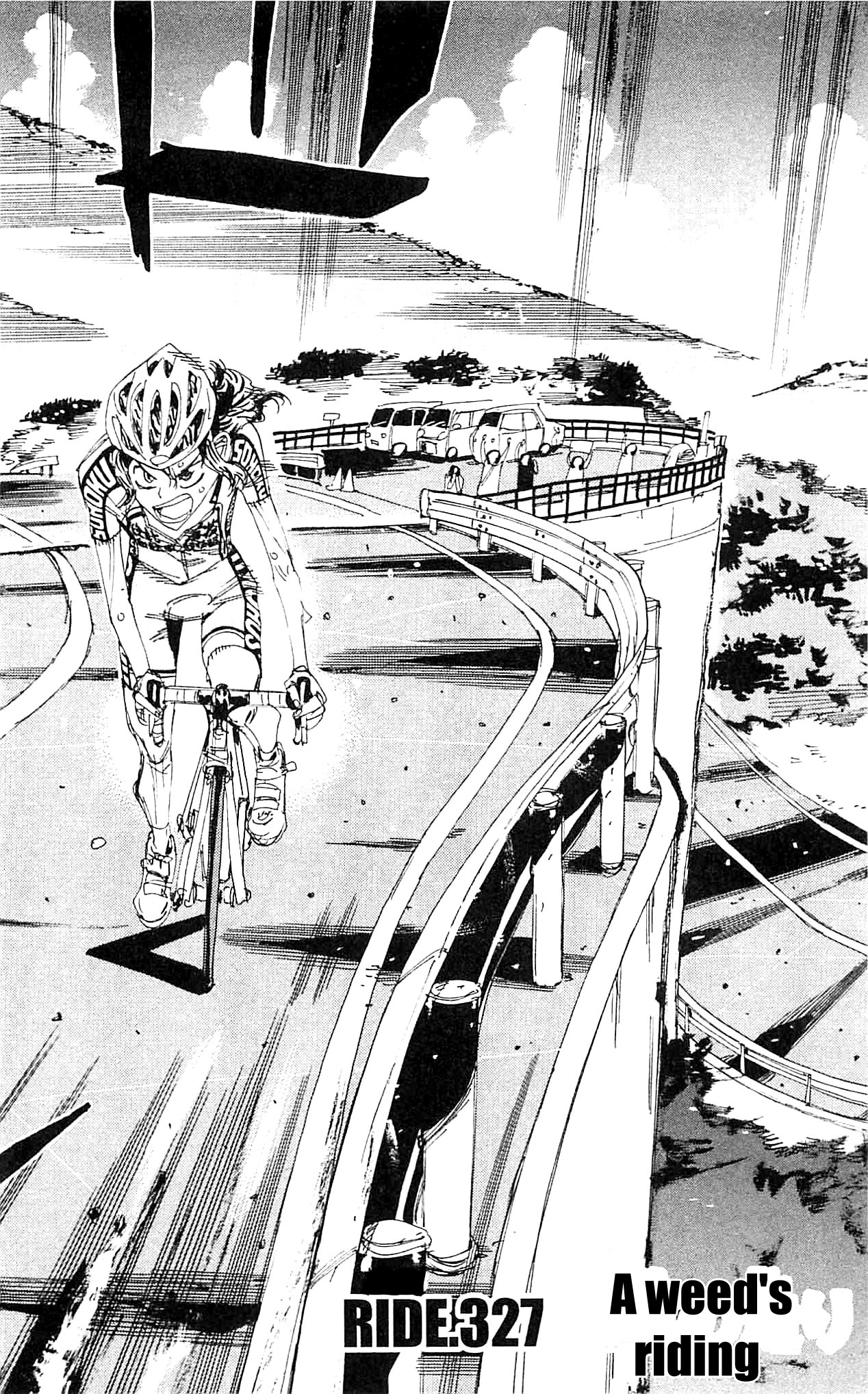 Yowamushi Pedal Chapter 327 page 4 - Chapter 327: A Weed's Riding