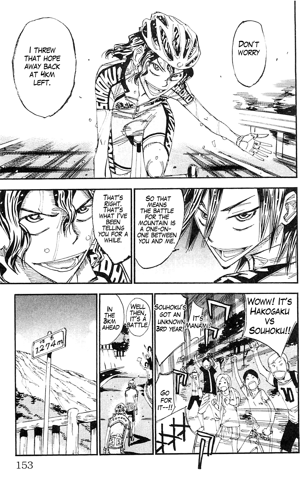 Yowamushi Pedal Chapter 327 page 7 - Chapter 327: A Weed's Riding