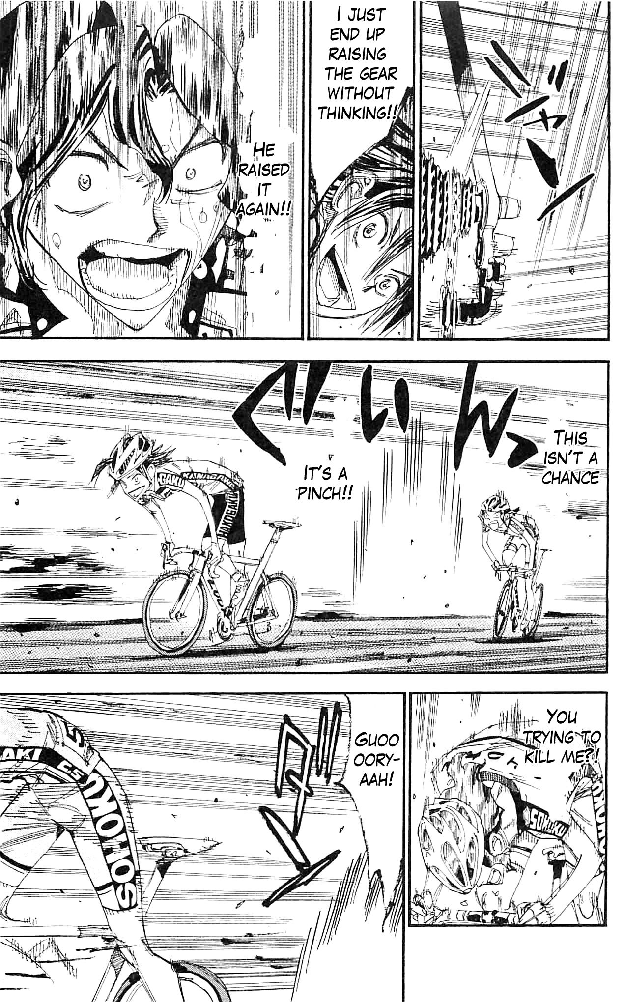 Yowamushi Pedal Chapter 328 page 11 - Chapter 328: Search for a "chance"!!