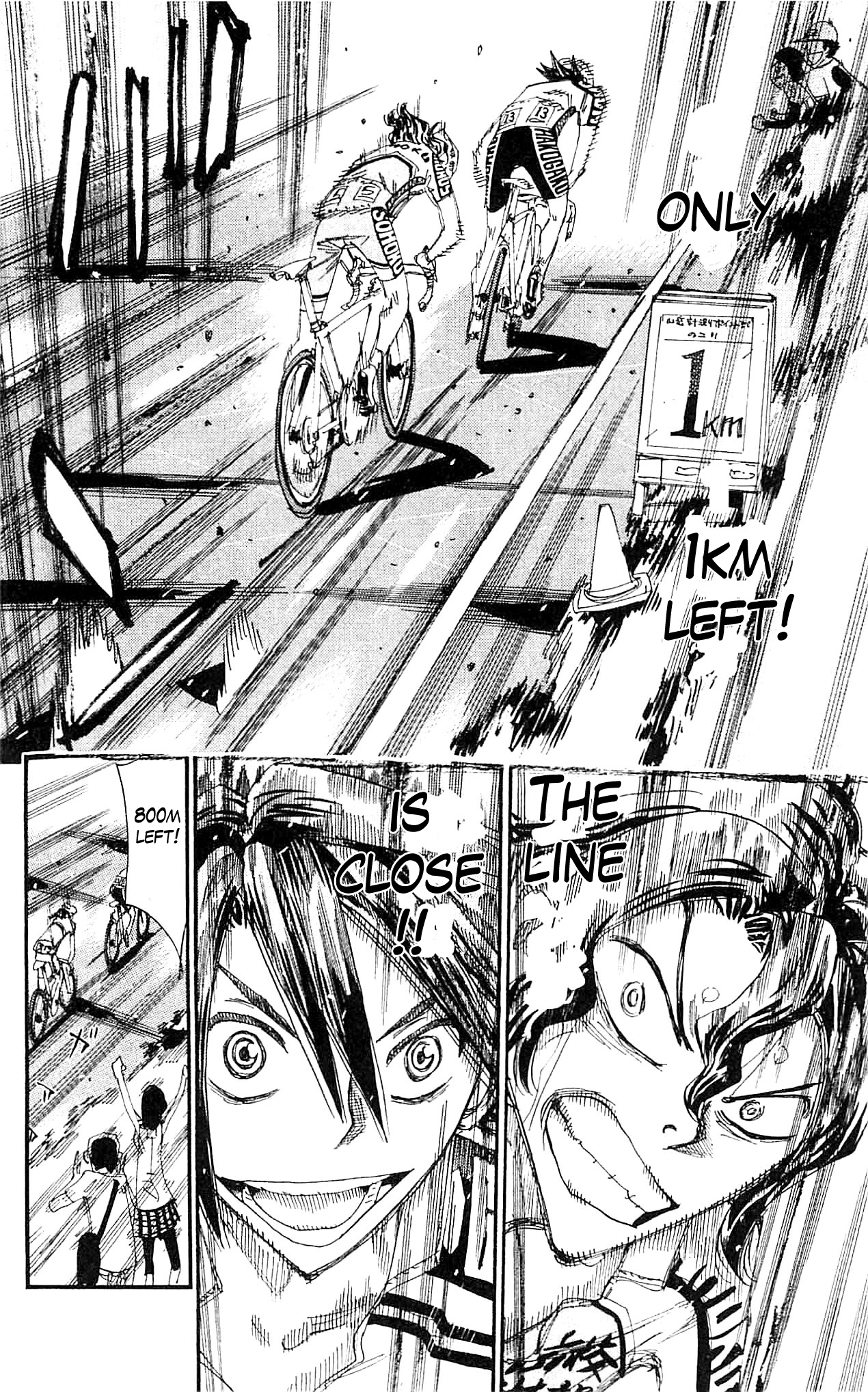 Yowamushi Pedal Chapter 328 page 12 - Chapter 328: Search for a "chance"!!