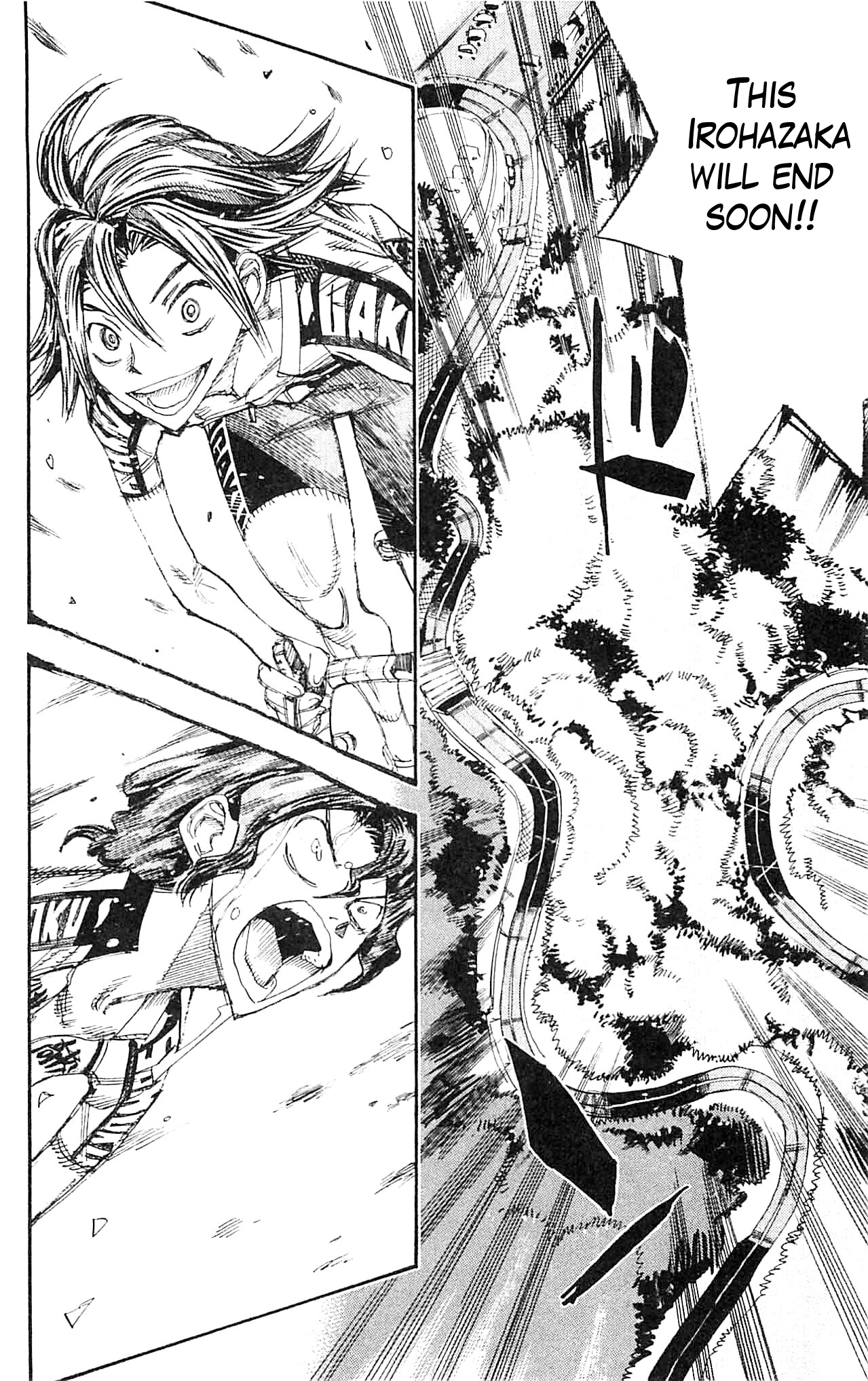 Yowamushi Pedal Chapter 328 page 16 - Chapter 328: Search for a "chance"!!