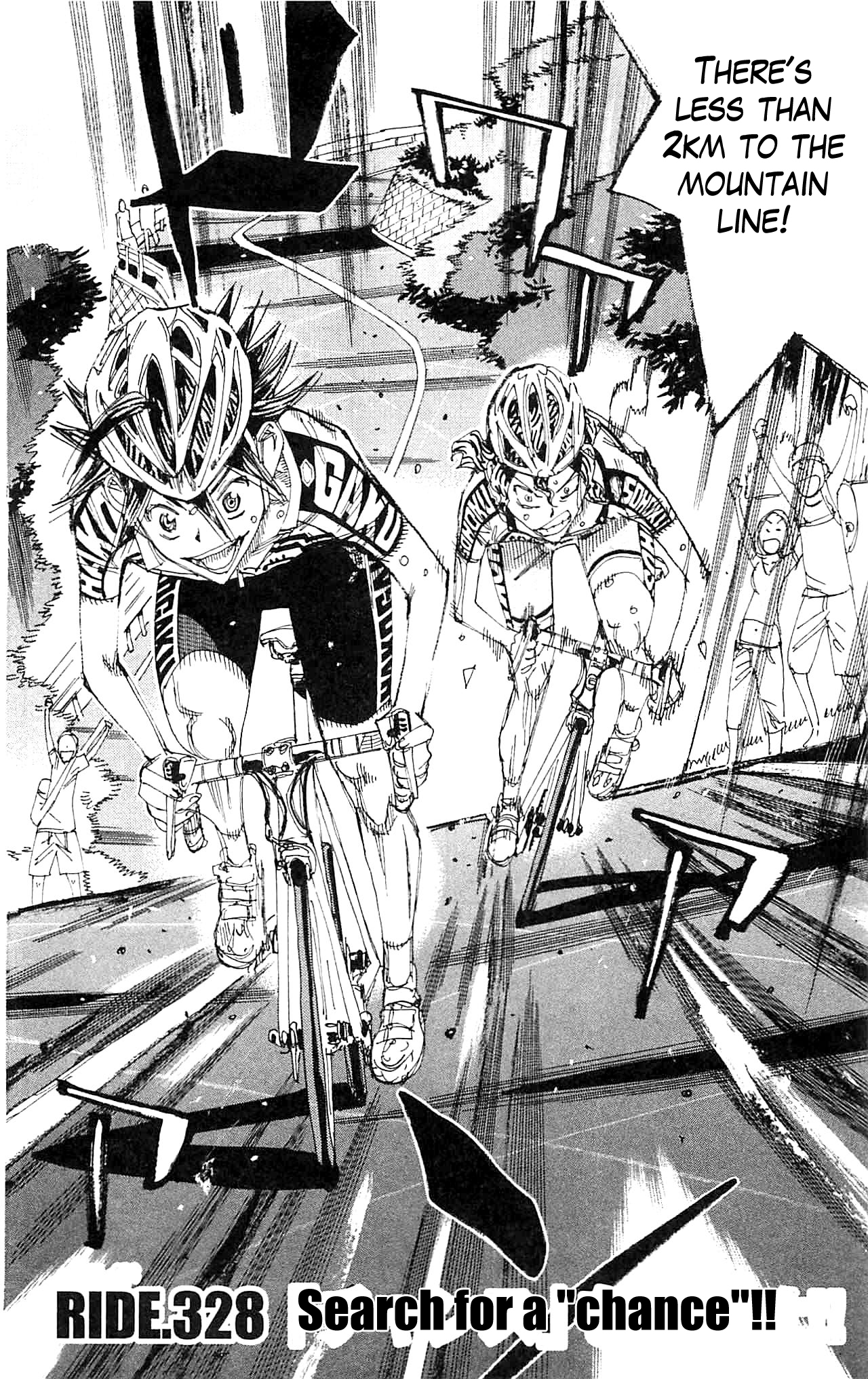 Yowamushi Pedal Chapter 328 page 2 - Chapter 328: Search for a "chance"!!