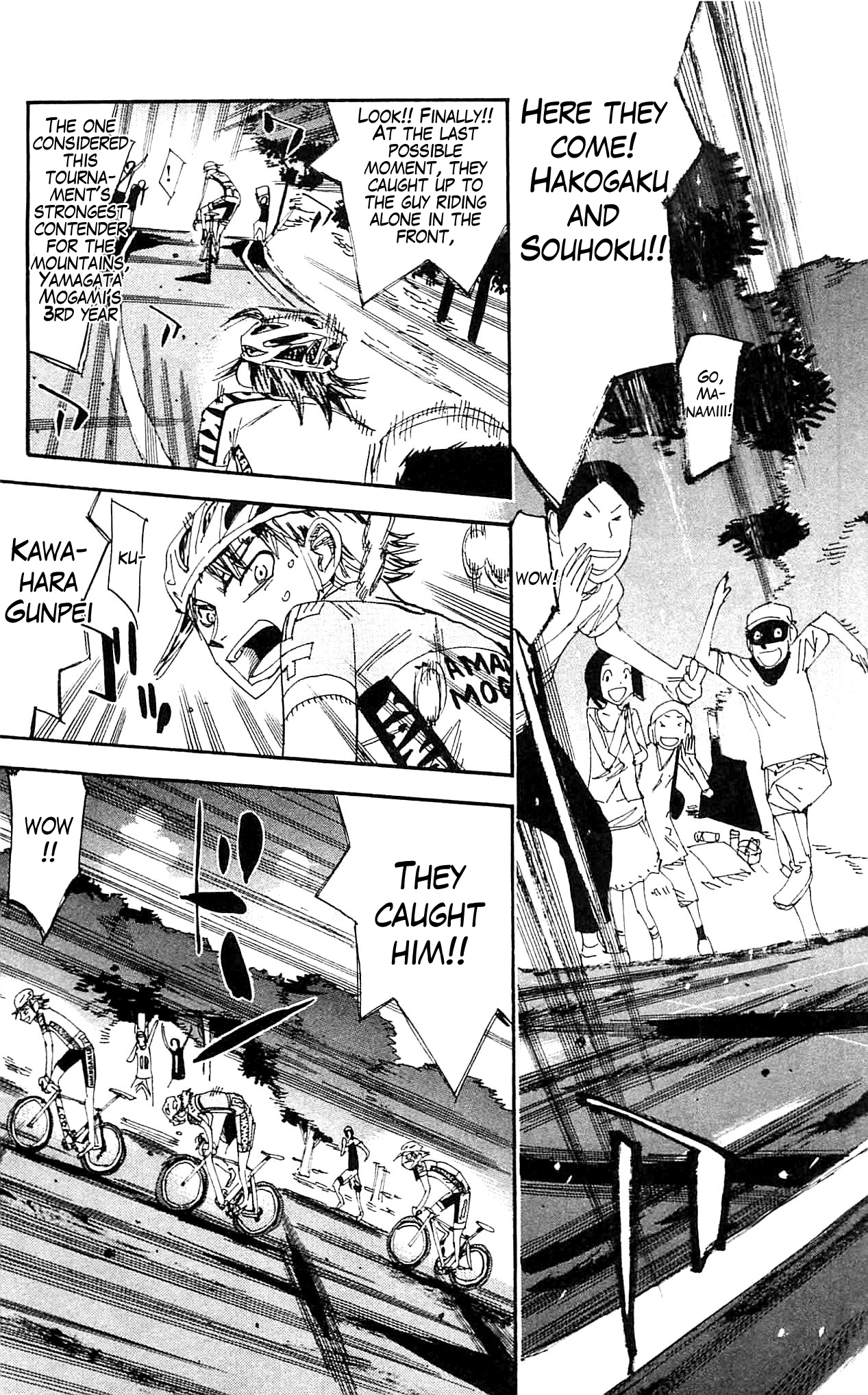 Yowamushi Pedal Chapter 328 page 3 - Chapter 328: Search for a "chance"!!