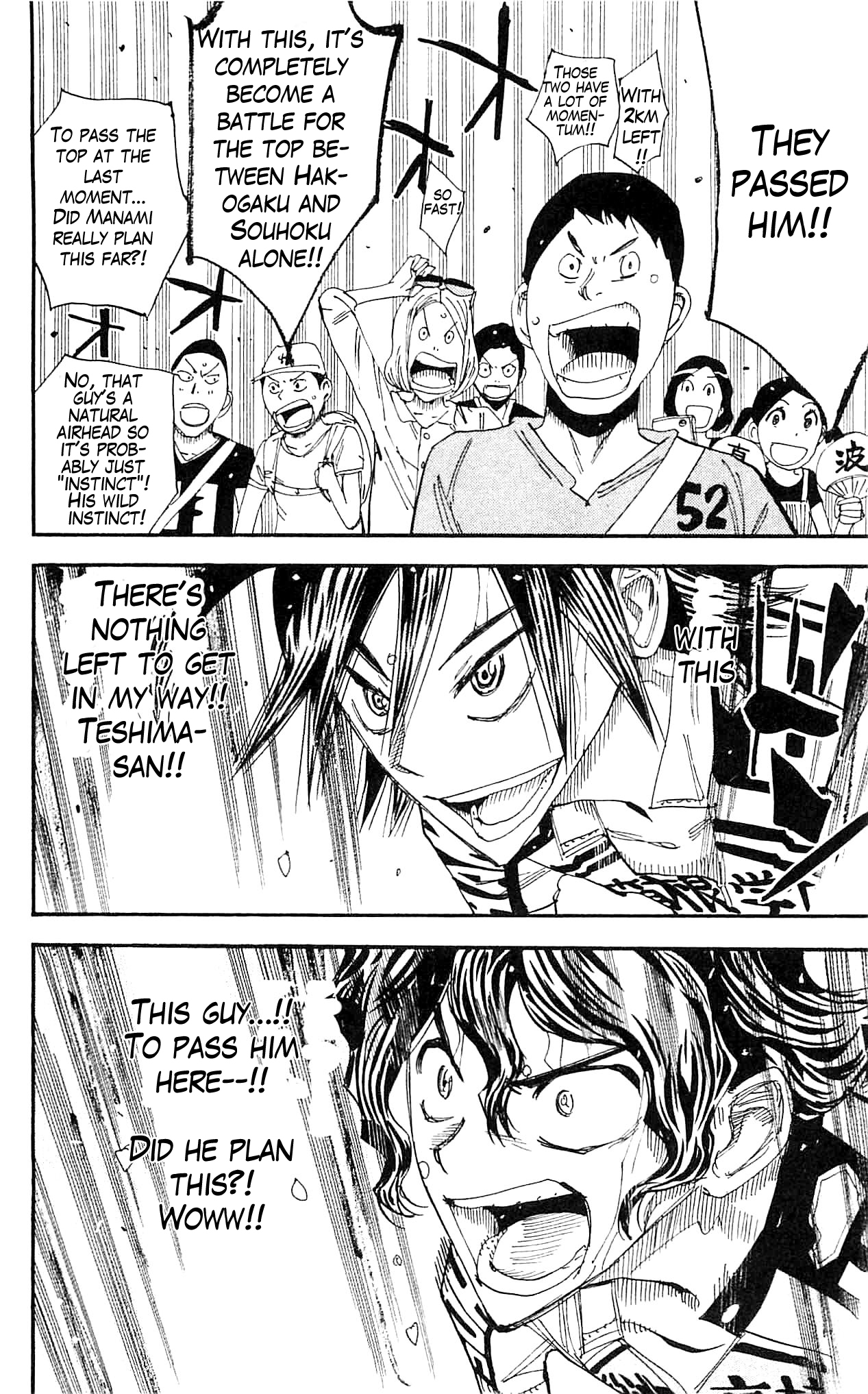 Yowamushi Pedal Chapter 328 page 4 - Chapter 328: Search for a "chance"!!