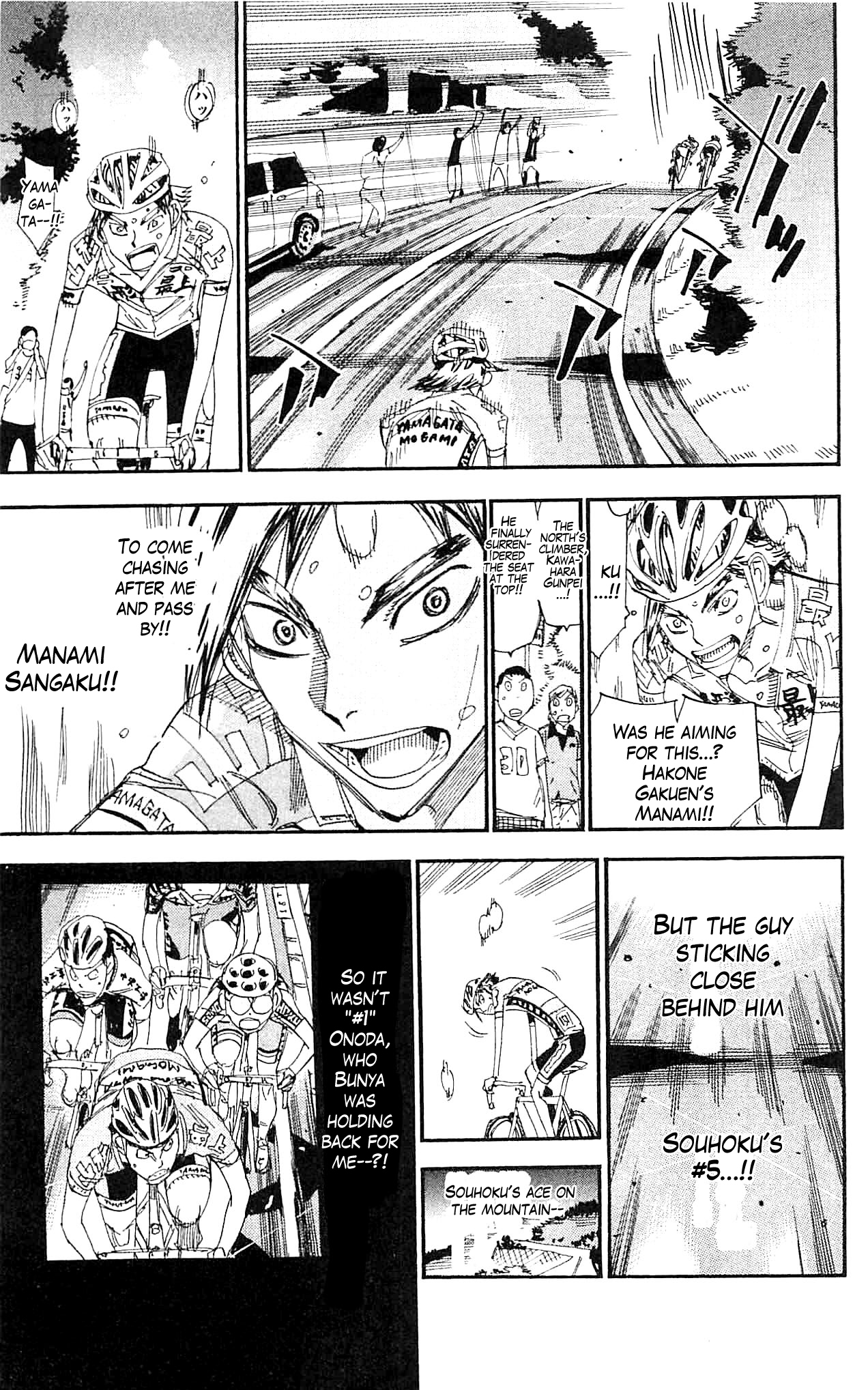 Yowamushi Pedal Chapter 328 page 5 - Chapter 328: Search for a "chance"!!