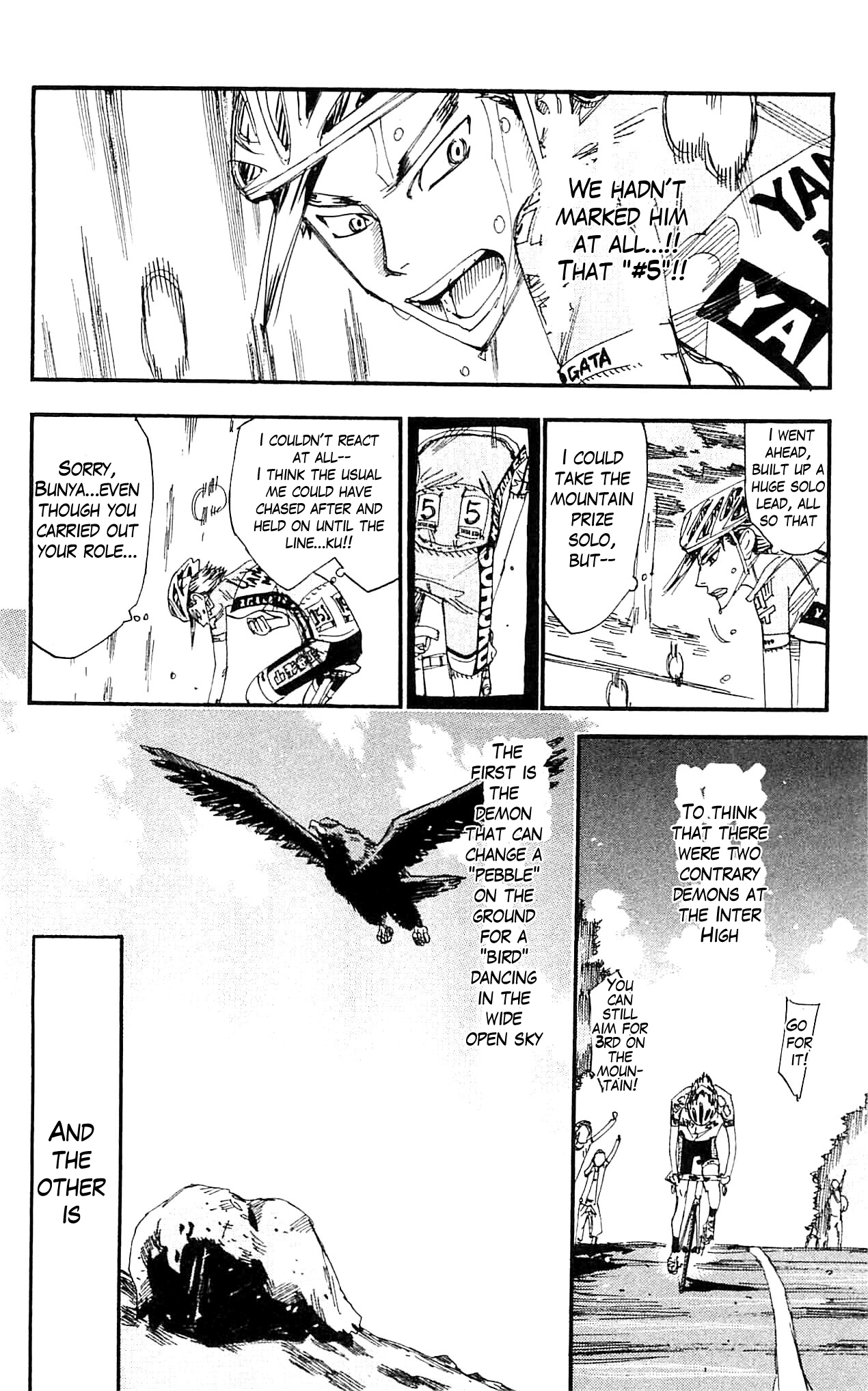 Yowamushi Pedal Chapter 328 page 6 - Chapter 328: Search for a "chance"!!