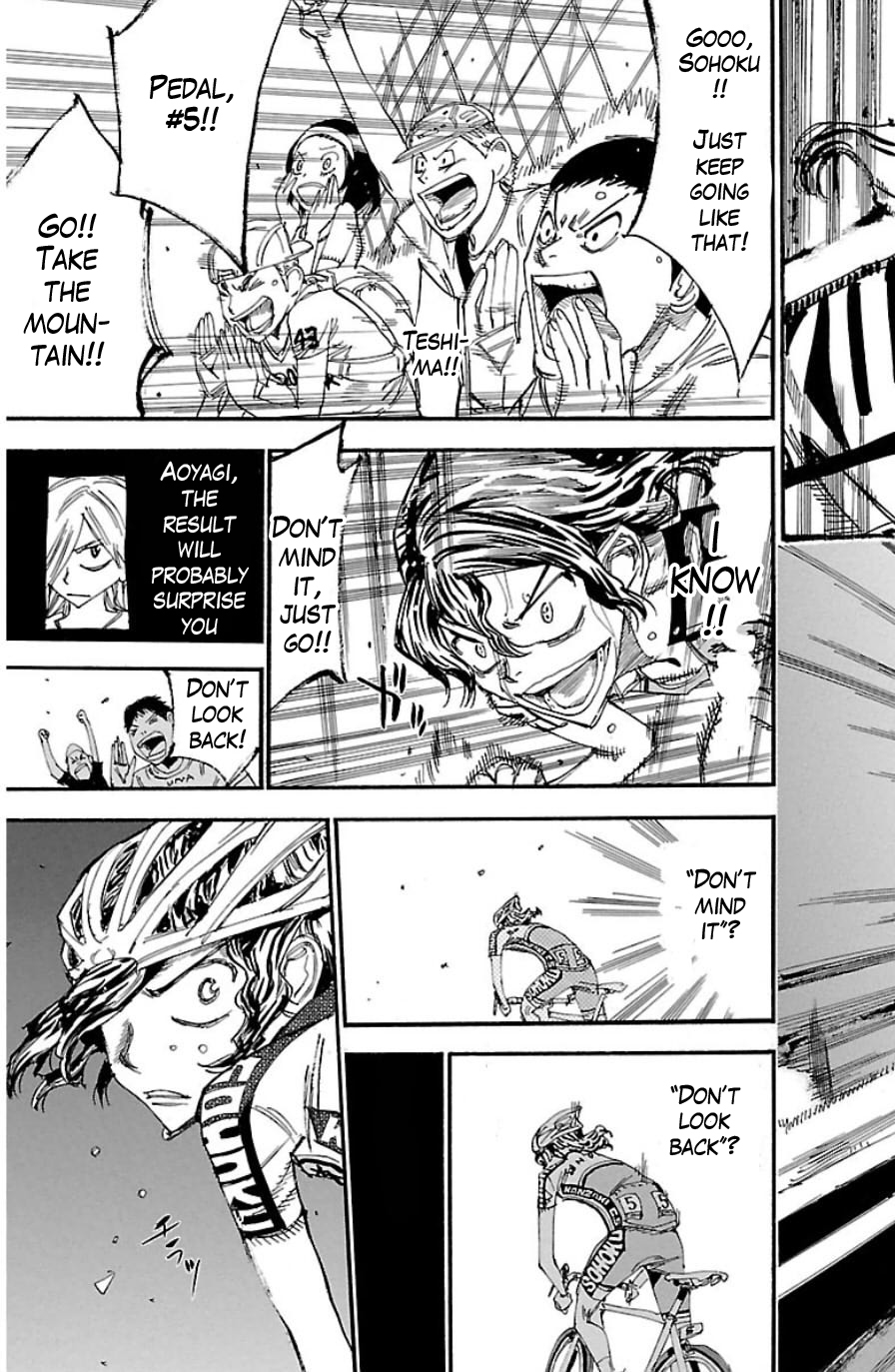 Yowamushi Pedal Chapter 329 page 10 - Chapter 329: 400m to the line