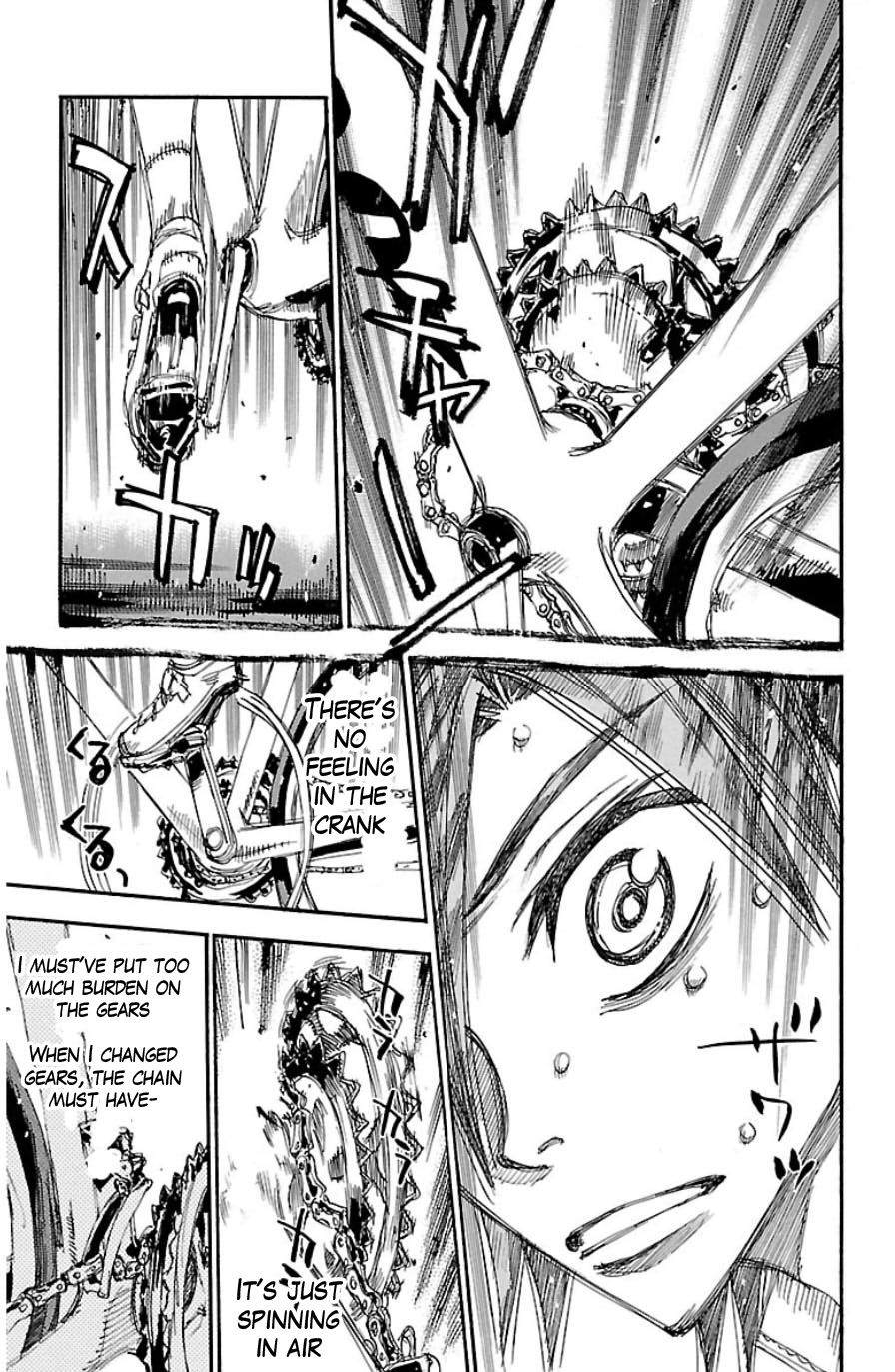 Yowamushi Pedal Chapter 329 page 3 - Chapter 329: 400m to the line