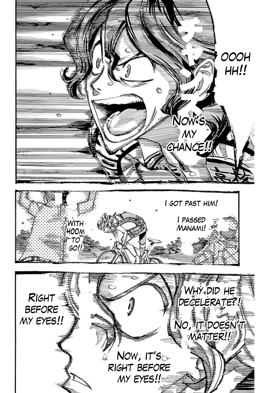 Yowamushi Pedal Chapter 329 page 5 - Chapter 329: 400m to the line