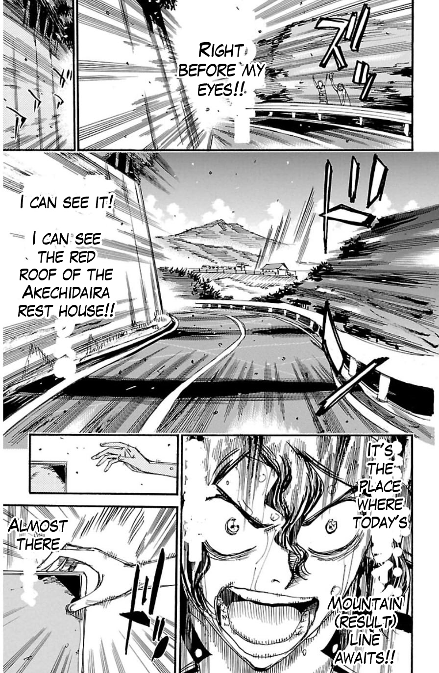 Yowamushi Pedal Chapter 329 page 6 - Chapter 329: 400m to the line