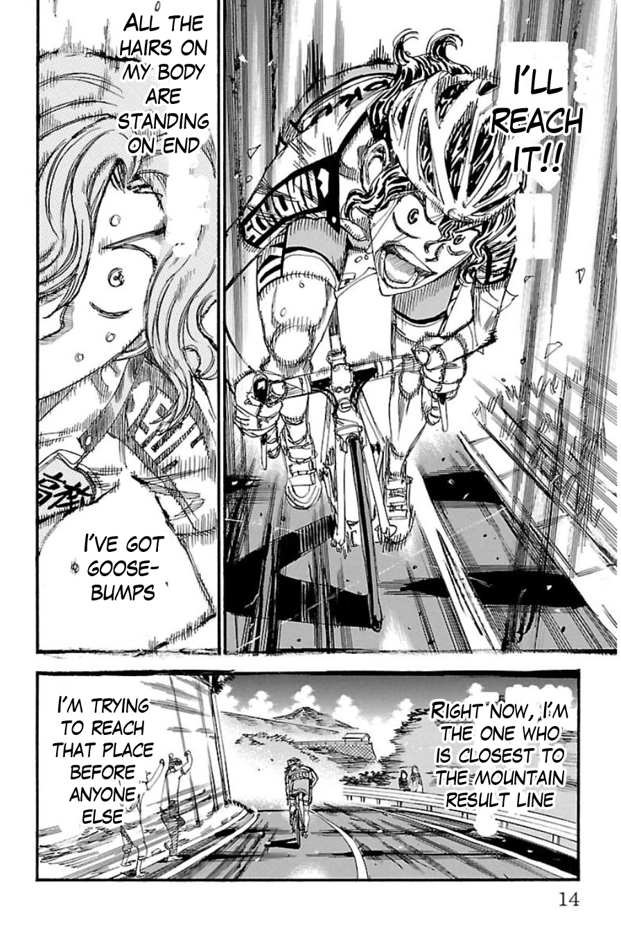 Yowamushi Pedal Chapter 329 page 7 - Chapter 329: 400m to the line