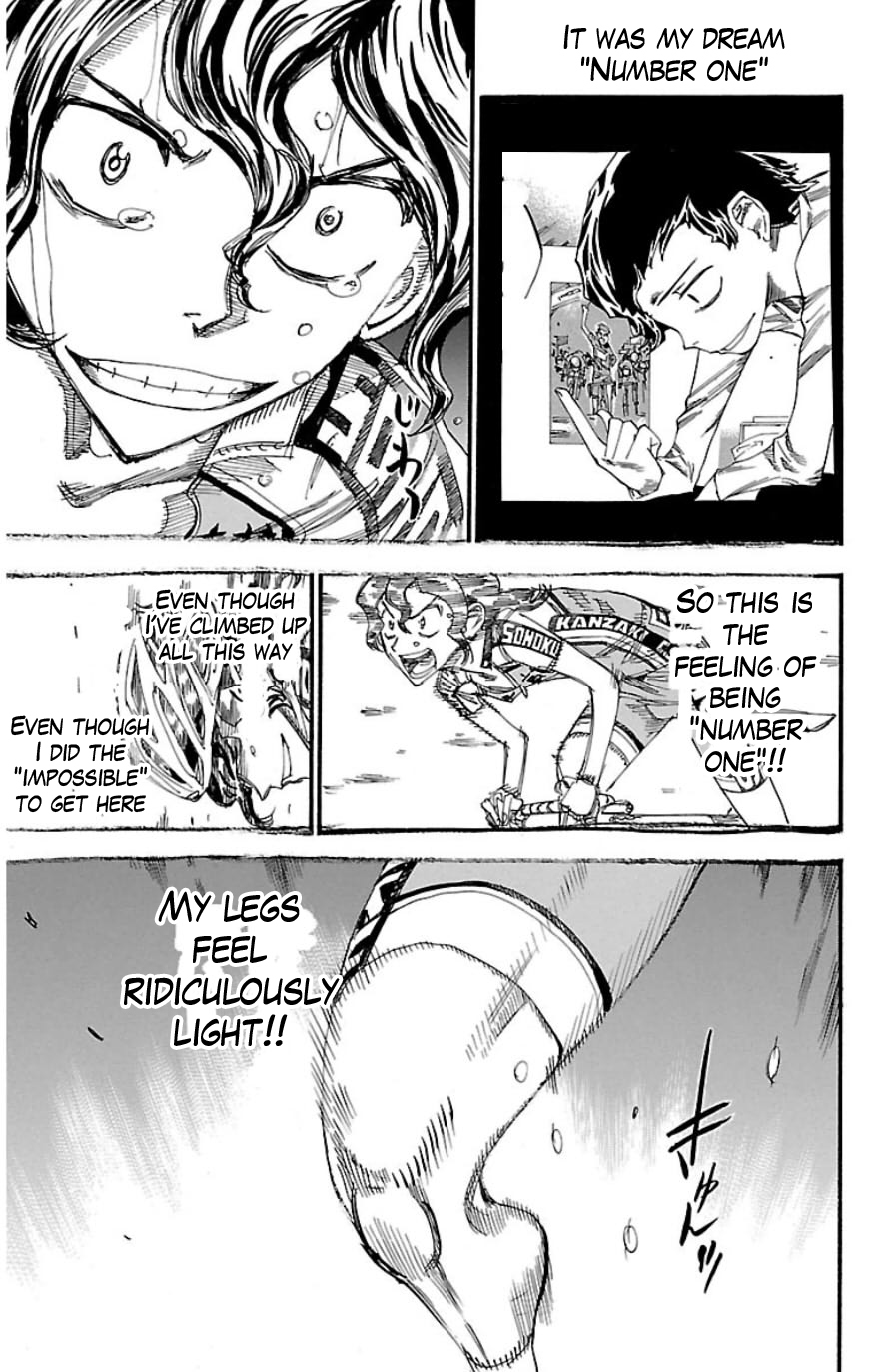 Yowamushi Pedal Chapter 329 page 8 - Chapter 329: 400m to the line