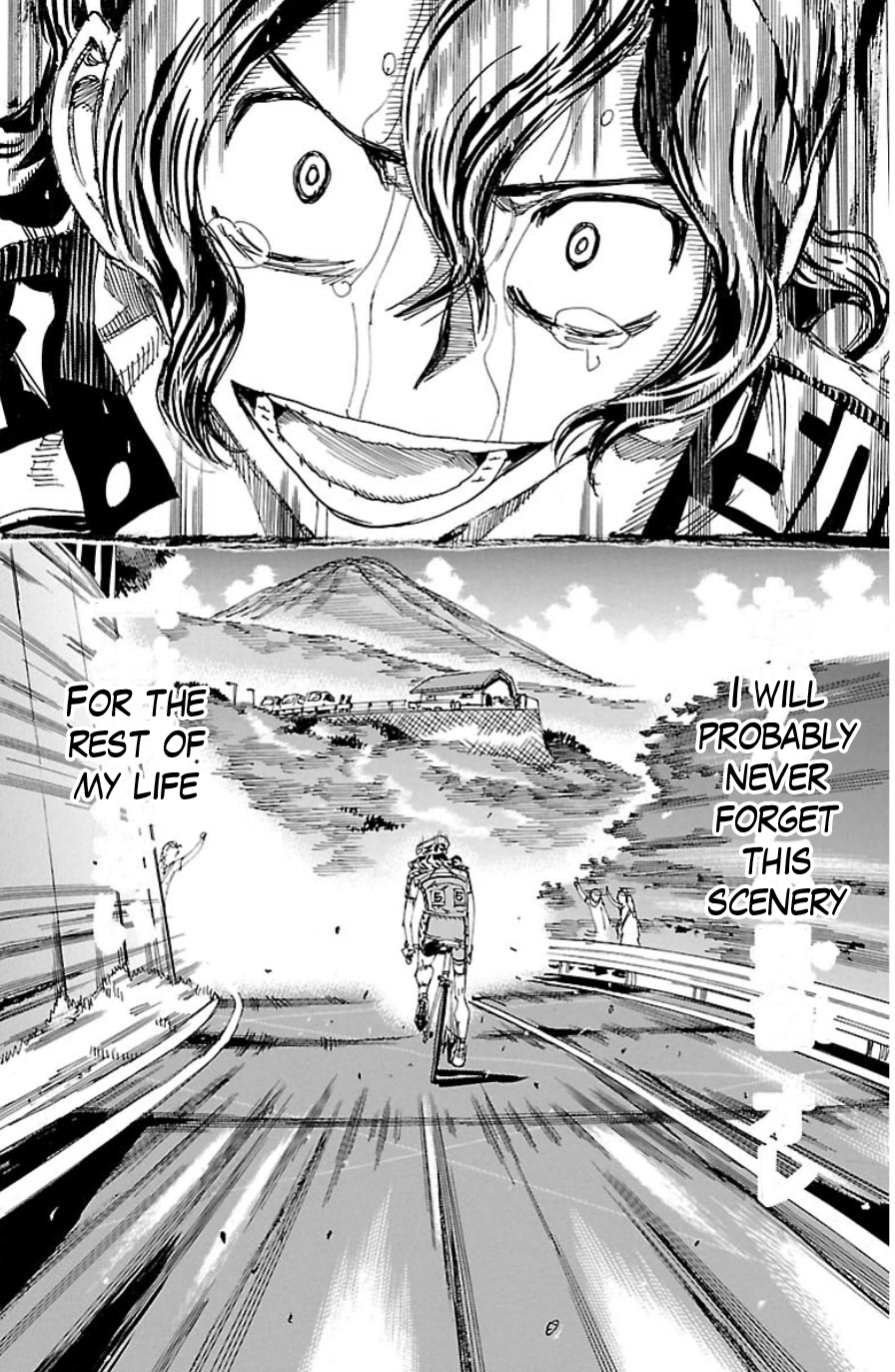 Yowamushi Pedal Chapter 329 page 9 - Chapter 329: 400m to the line