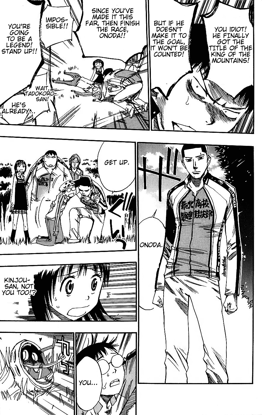 Yowamushi Pedal Chapter 33 page 10 - Chapter 33: The Winner is Onoda!