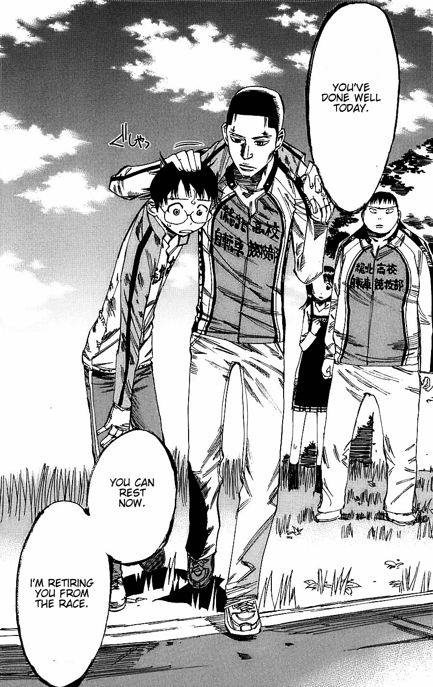 Yowamushi Pedal Chapter 33 page 11 - Chapter 33: The Winner is Onoda!