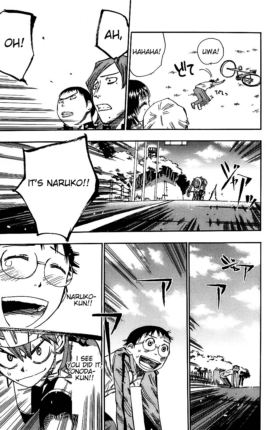 Yowamushi Pedal Chapter 33 page 14 - Chapter 33: The Winner is Onoda!