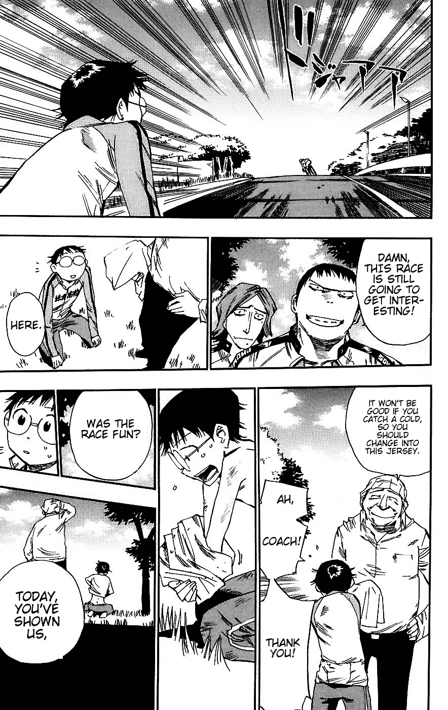 Yowamushi Pedal Chapter 33 page 16 - Chapter 33: The Winner is Onoda!