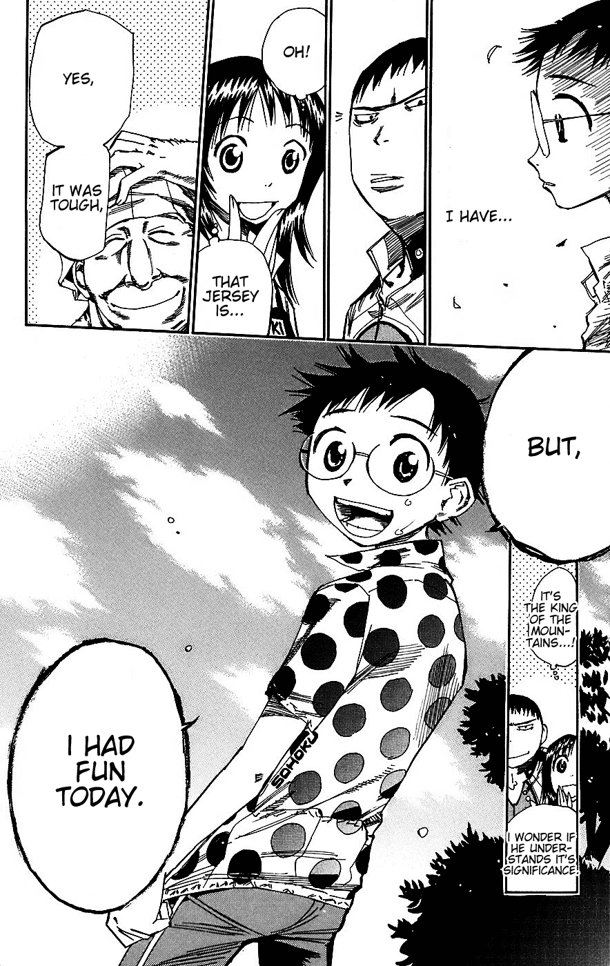 Yowamushi Pedal Chapter 33 page 18 - Chapter 33: The Winner is Onoda!