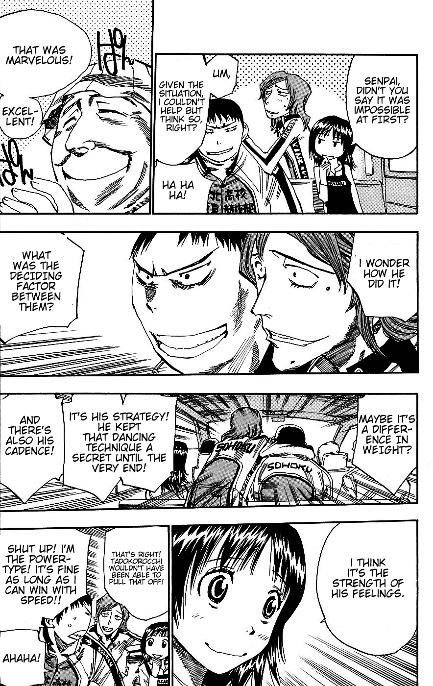 Yowamushi Pedal Chapter 33 page 4 - Chapter 33: The Winner is Onoda!