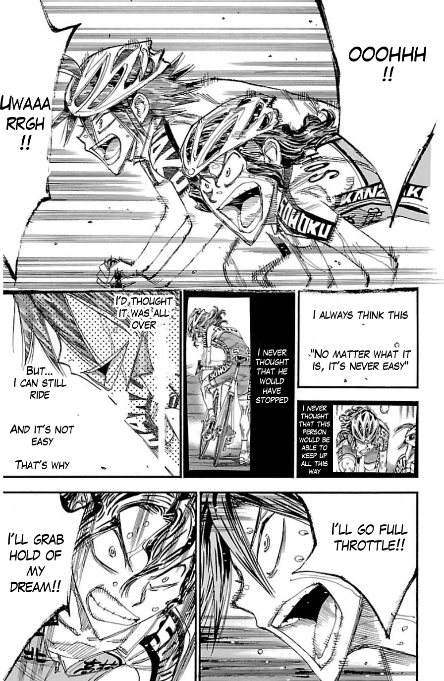 Yowamushi Pedal Chapter 330 page 12 - Chapter 330: The two wishes