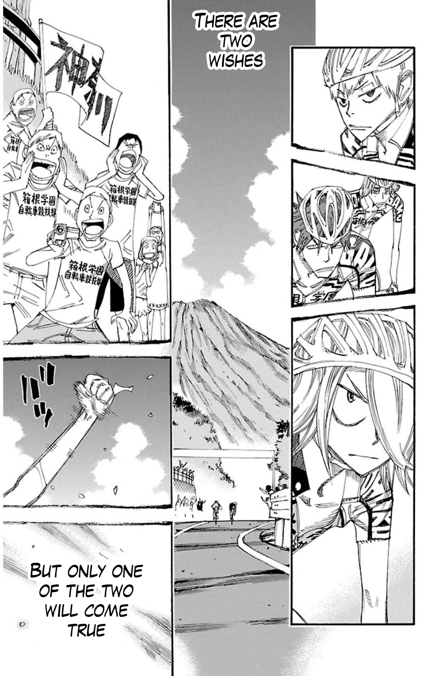 Yowamushi Pedal Chapter 330 page 16 - Chapter 330: The two wishes