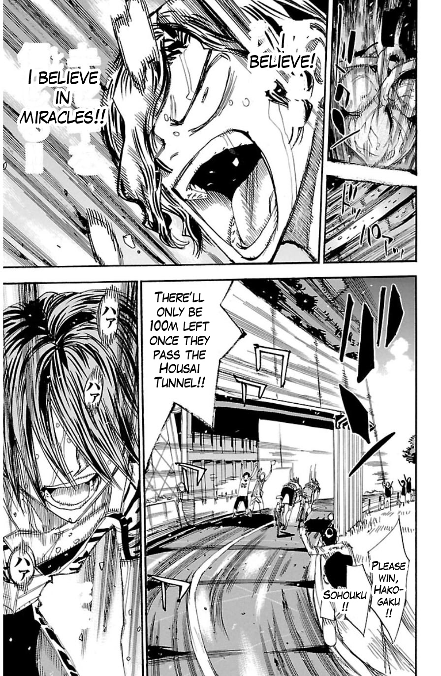 Yowamushi Pedal Chapter 330 page 8 - Chapter 330: The two wishes