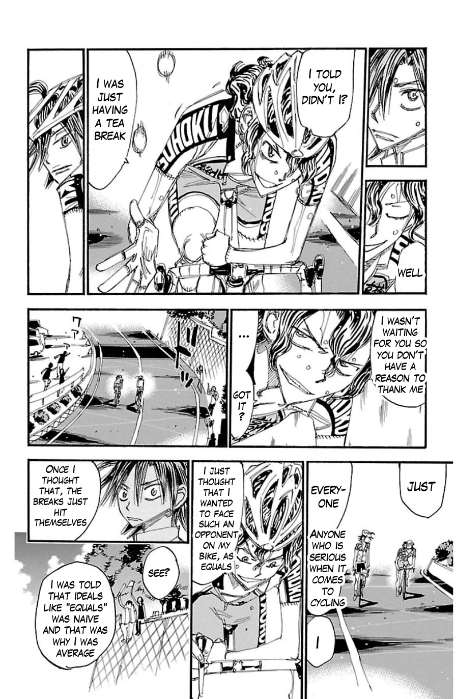 Yowamushi Pedal Chapter 331 page 11 - Chapter 331: Looking up at the sky