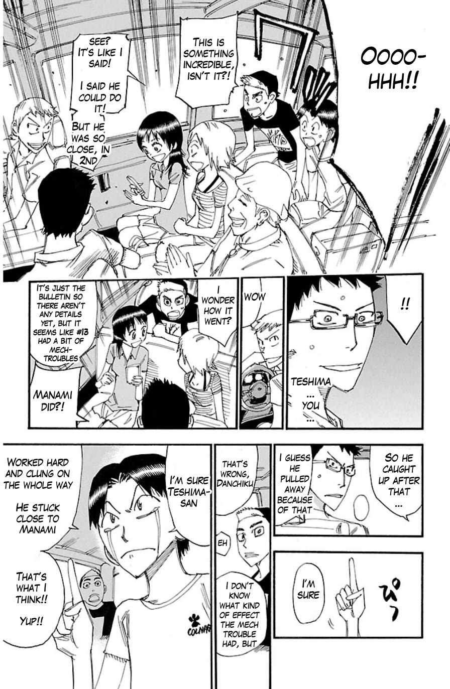 Yowamushi Pedal Chapter 331 page 14 - Chapter 331: Looking up at the sky