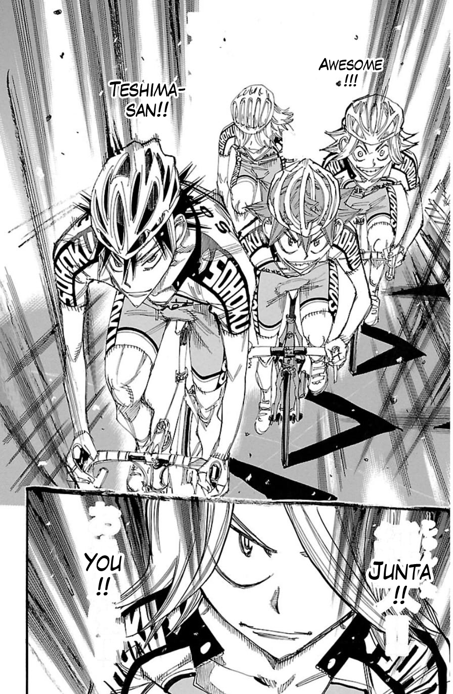 Yowamushi Pedal Chapter 331 page 17 - Chapter 331: Looking up at the sky