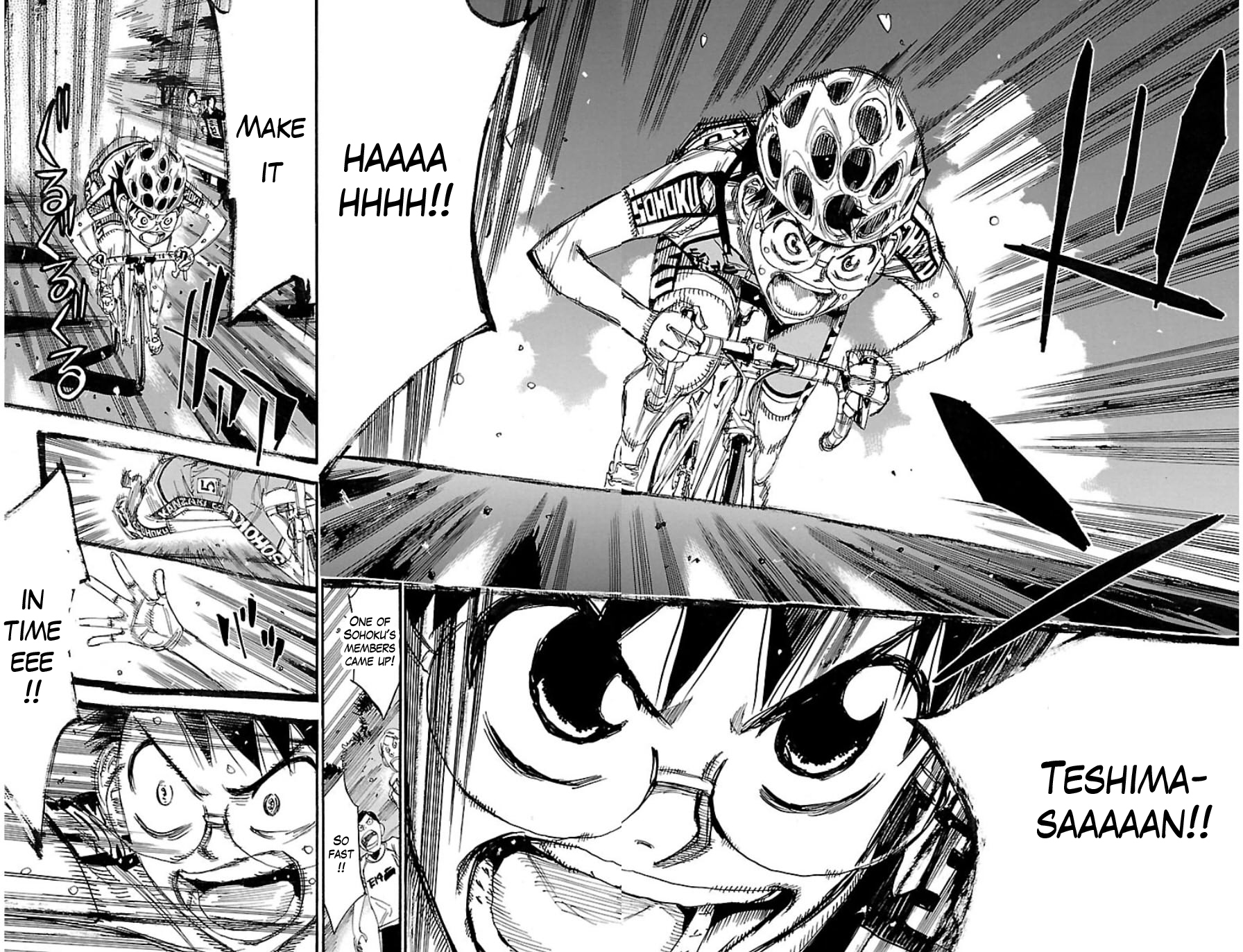 Yowamushi Pedal Chapter 331 page 21 - Chapter 331: Looking up at the sky