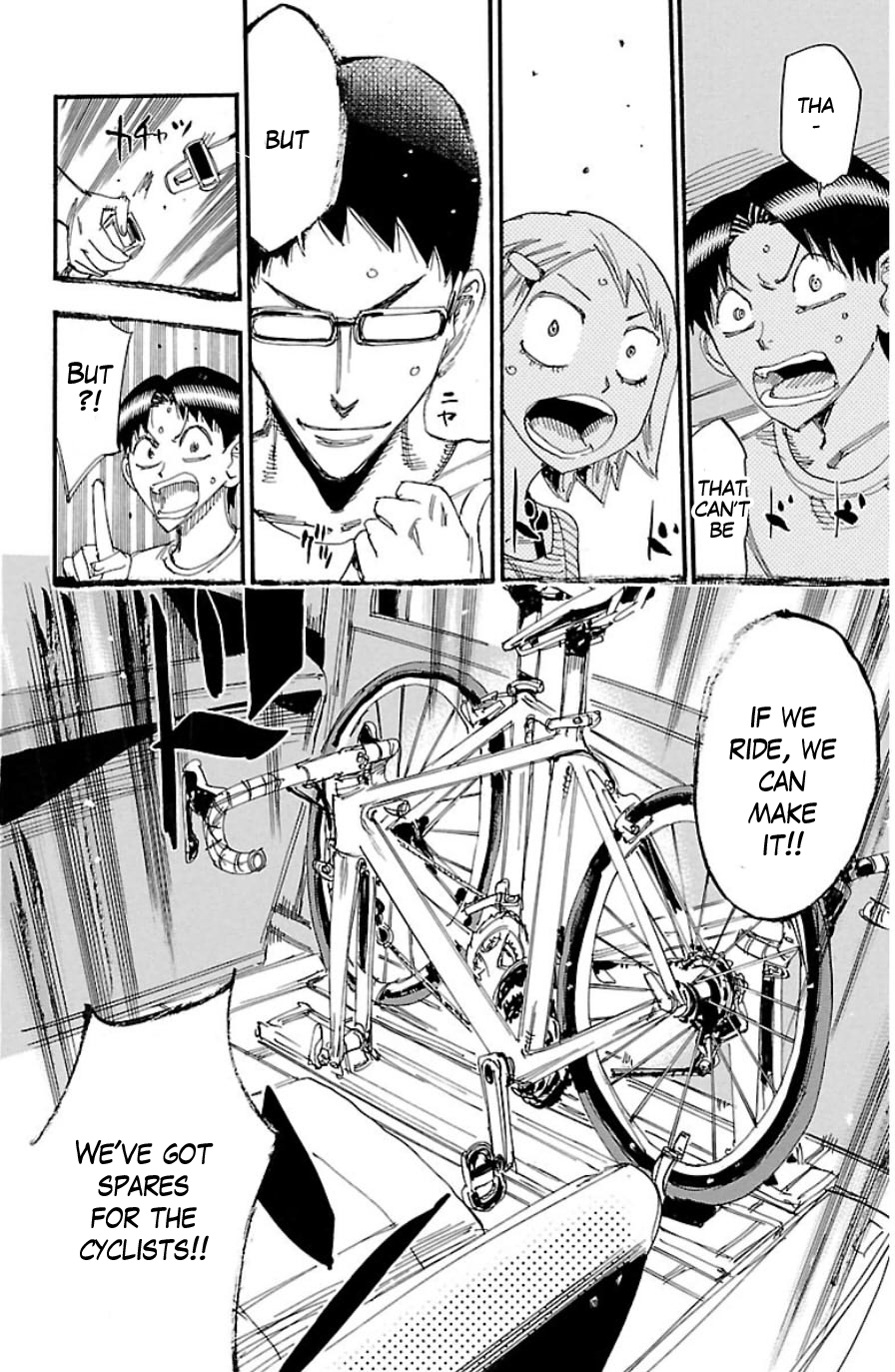 Yowamushi Pedal Chapter 332 page 11 - Chapter 332: The ones providing support